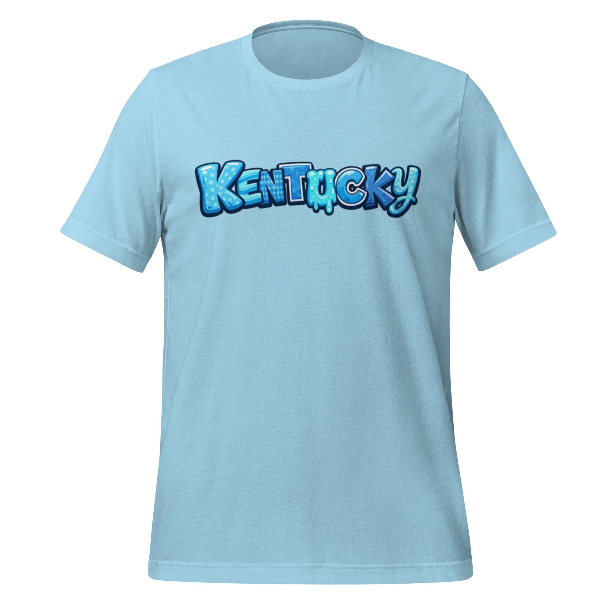 Kentucky Graphic T-Shirt | Playful Blue Design | Classic Cotton - Bluegrass Elite Apparel LLC