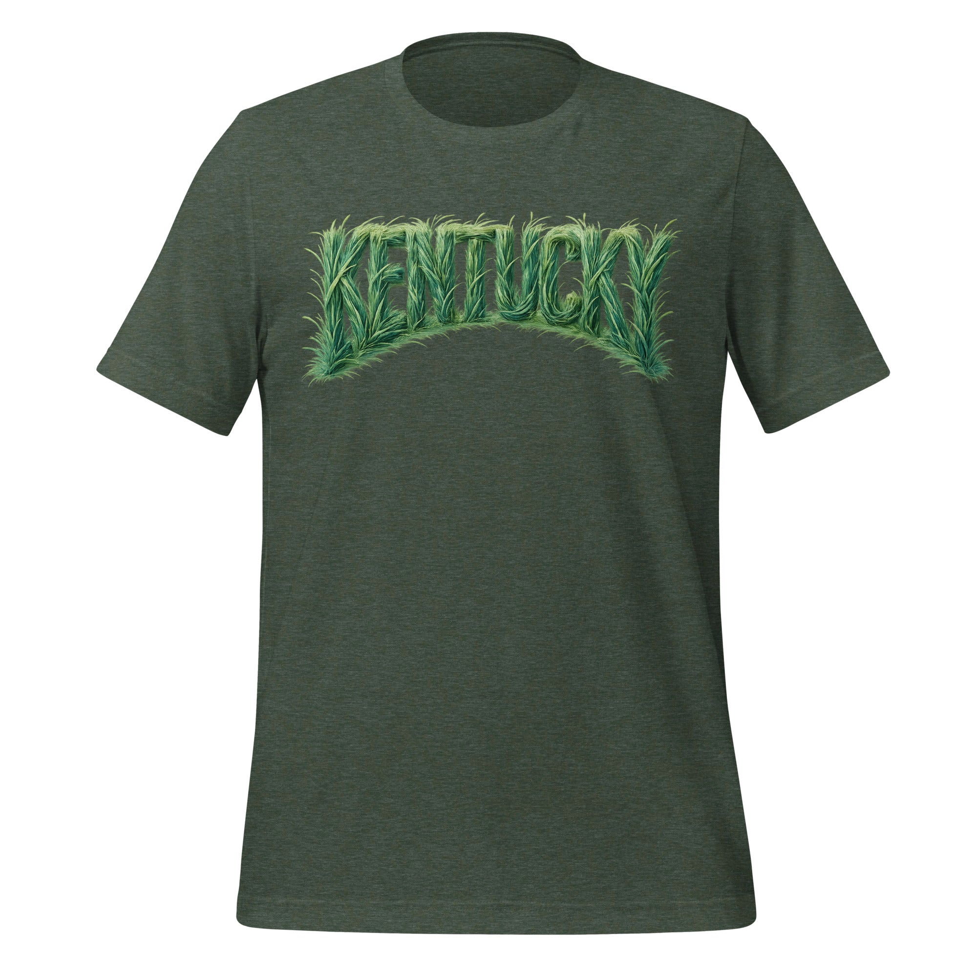 Kentucky Grass Tee | Bluegrass Typography Design | Classic - Bluegrass Elite Apparel LLC