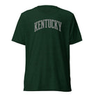 Kentucky Grey Script Athletic Tee | Vintage Collegiate Design | Elite - Bluegrass Elite Apparel LLC