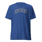 Kentucky Grey Script Athletic Tee | Vintage Collegiate Design | Elite - Bluegrass Elite Apparel LLC