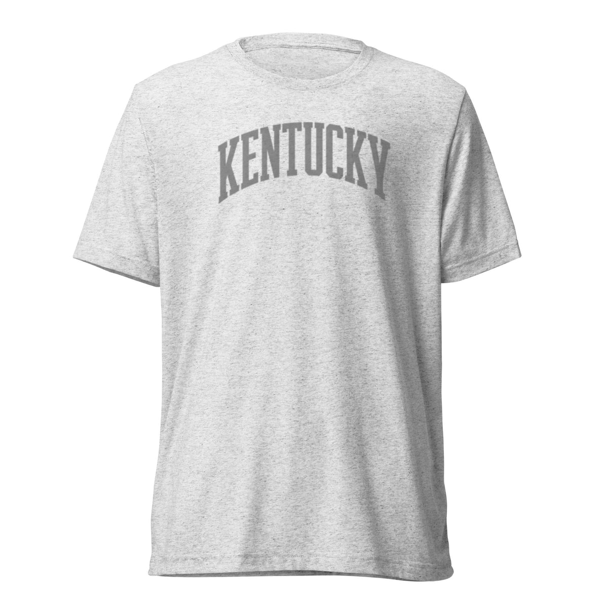 Kentucky Grey Script Athletic Tee | Vintage Collegiate Design | Elite - Bluegrass Elite Apparel LLC
