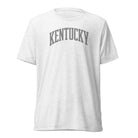 Kentucky Grey Script Athletic Tee | Vintage Collegiate Design | Elite - Bluegrass Elite Apparel LLC