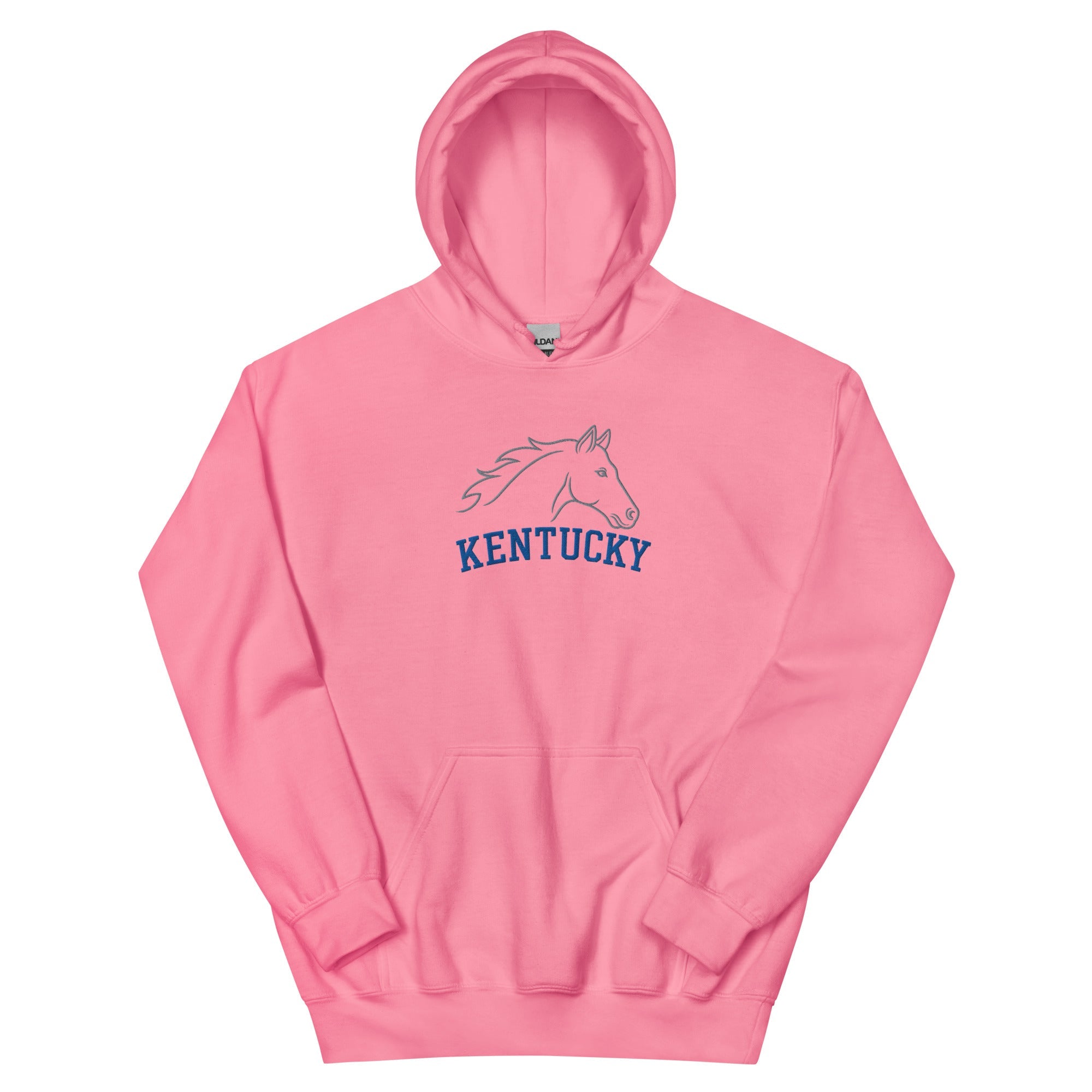 Kentucky Heritage Horse Hoodie | Minimal Outline Design - Bluegrass Elite Apparel LLC