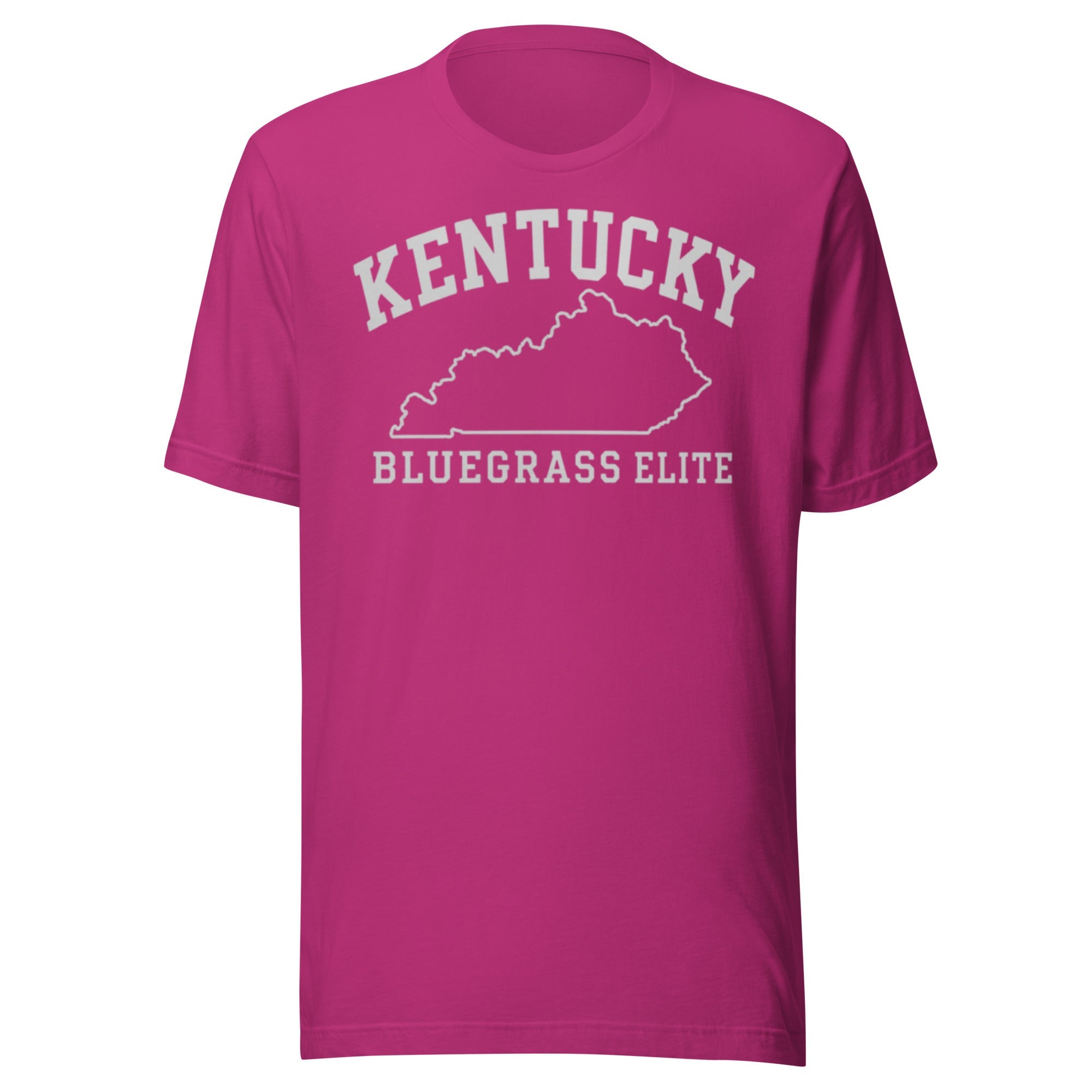 Kentucky Heritage Outline Tee | White Minimal Design | Softer - Bluegrass Elite Apparel LLC