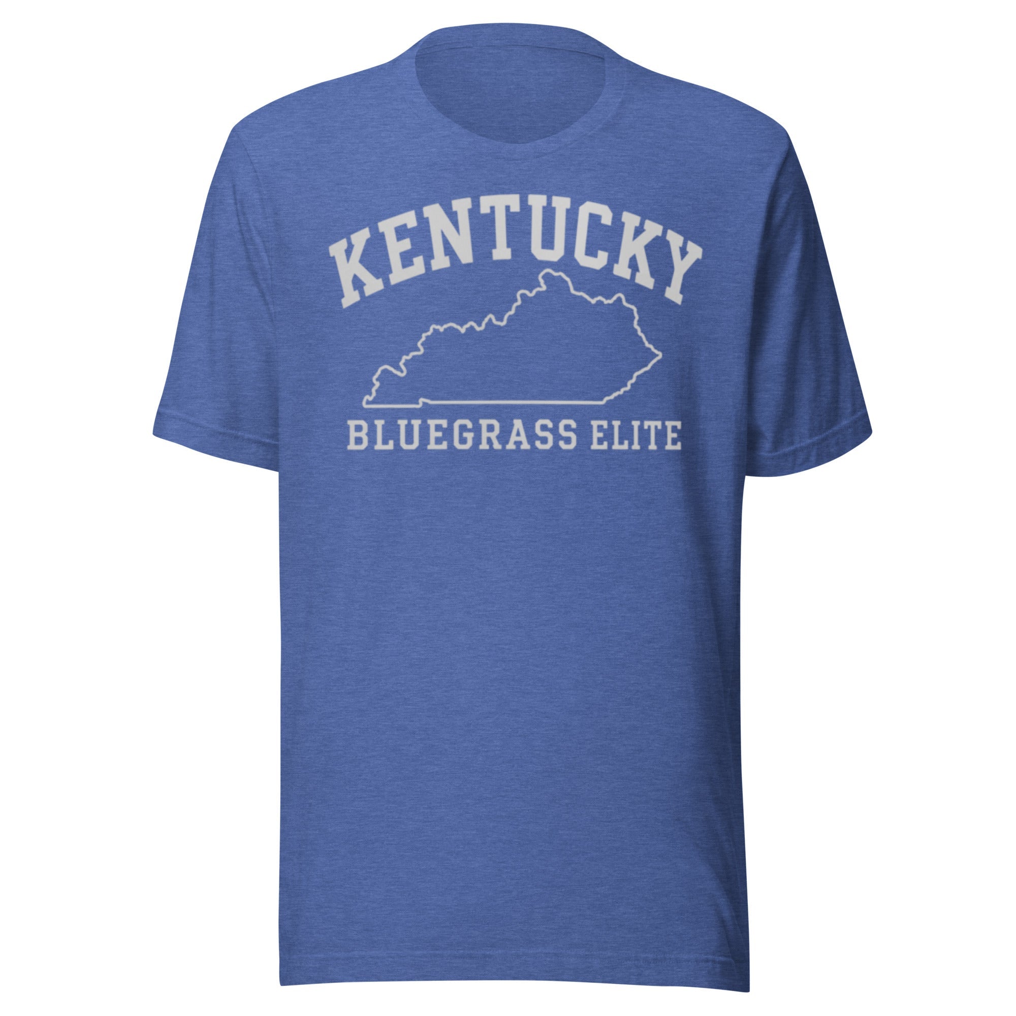 Kentucky Heritage Outline Tee | White Minimal Design | Softer - Bluegrass Elite Apparel LLC