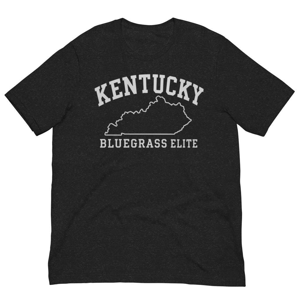 Kentucky Heritage Outline Tee | White Minimal Design | Softer - Bluegrass Elite Apparel LLC