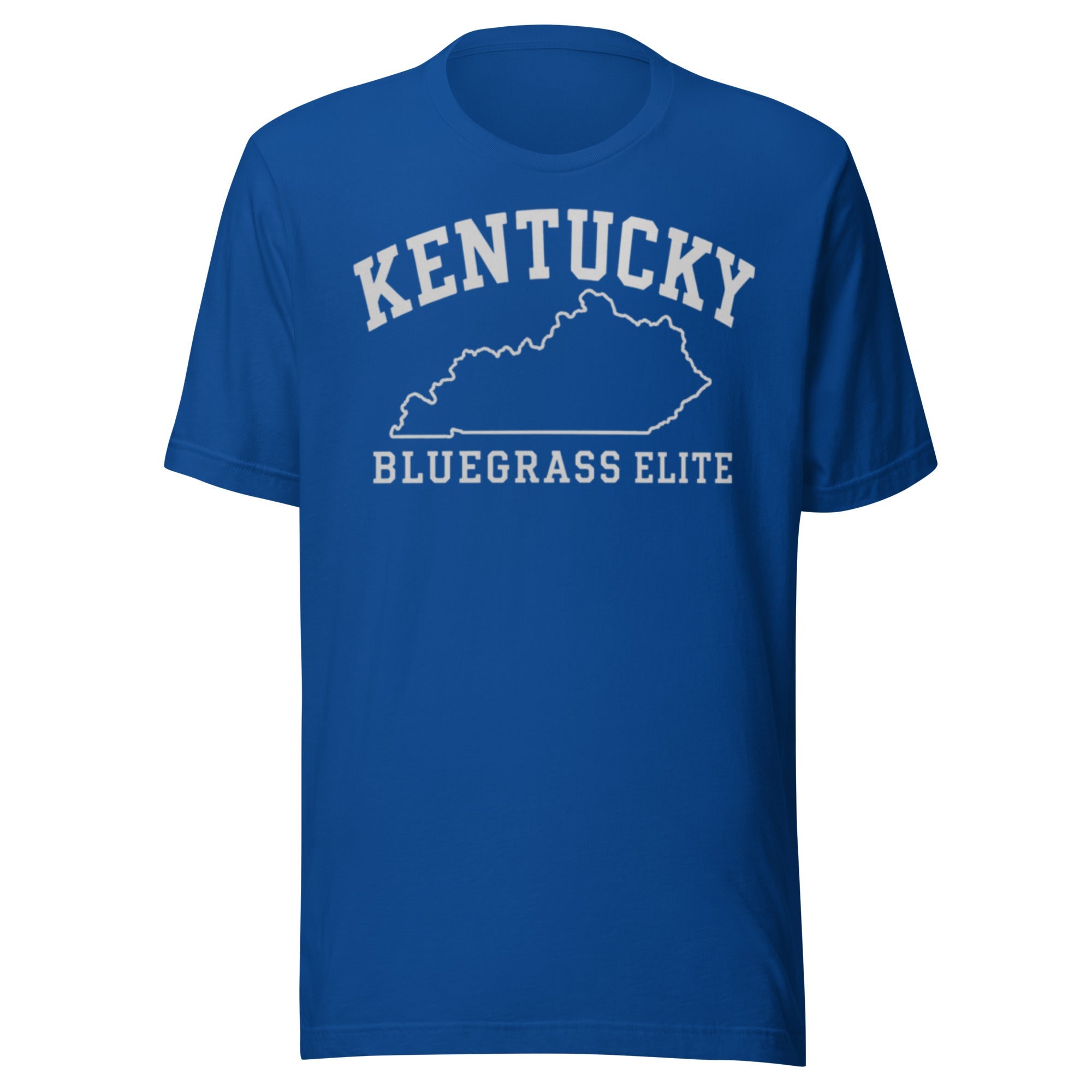 Kentucky Heritage Outline Tee | White Minimal Design | Softer - Bluegrass Elite Apparel LLC