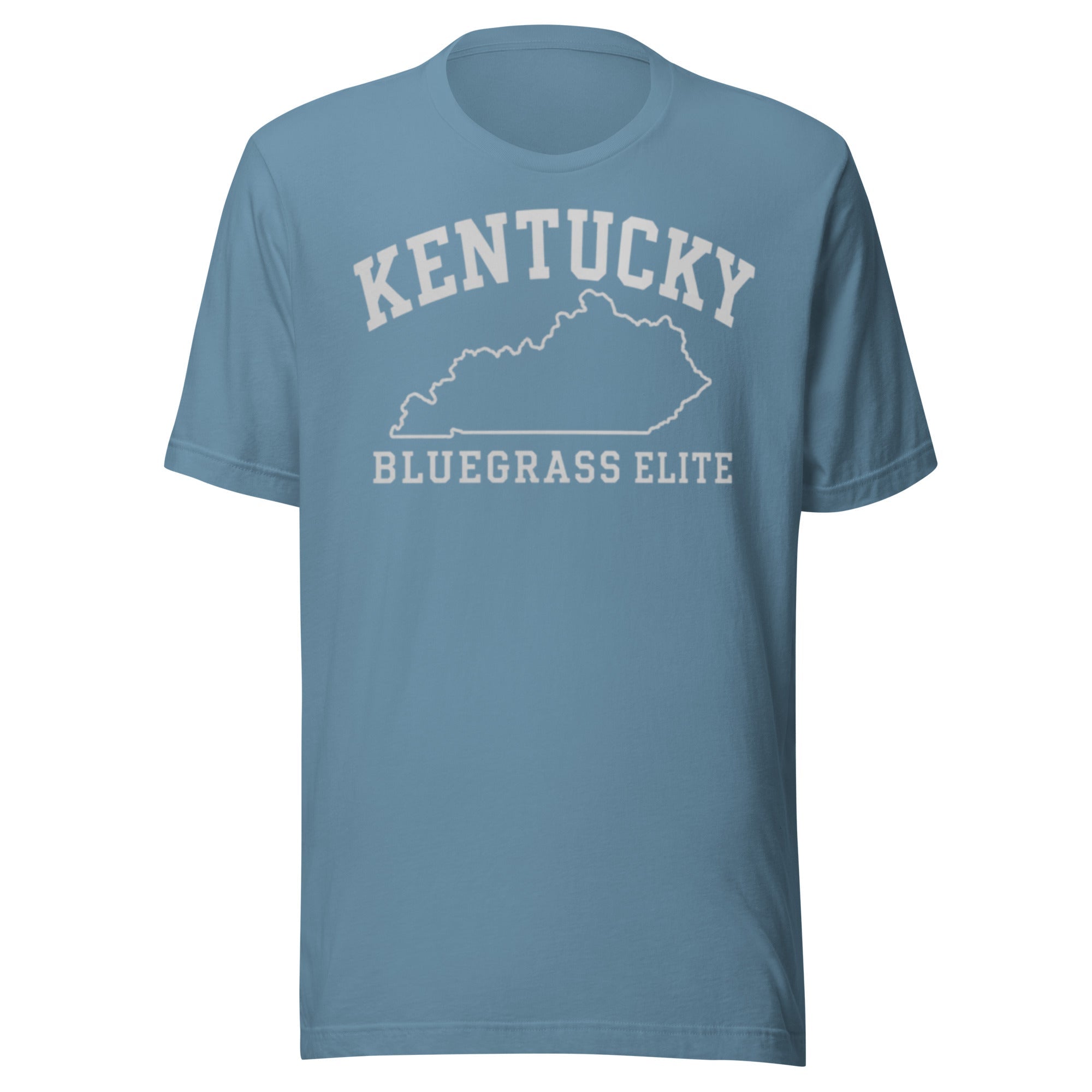 Kentucky Heritage Outline Tee | White Minimal Design | Softer - Bluegrass Elite Apparel LLC