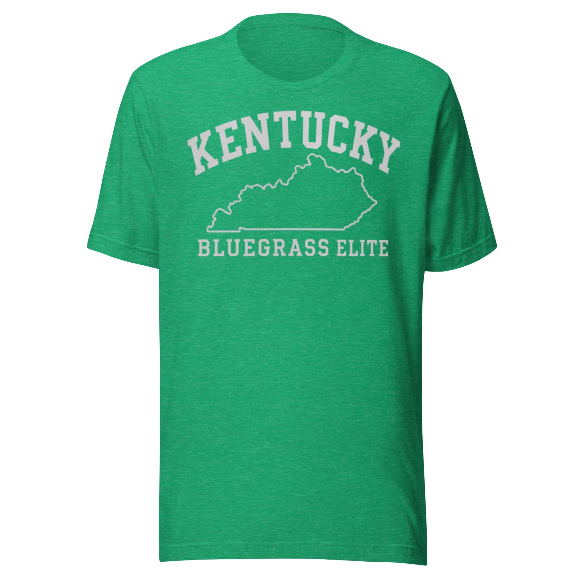 Kentucky Heritage Outline Tee | White Minimal Design | Softer - Bluegrass Elite Apparel LLC
