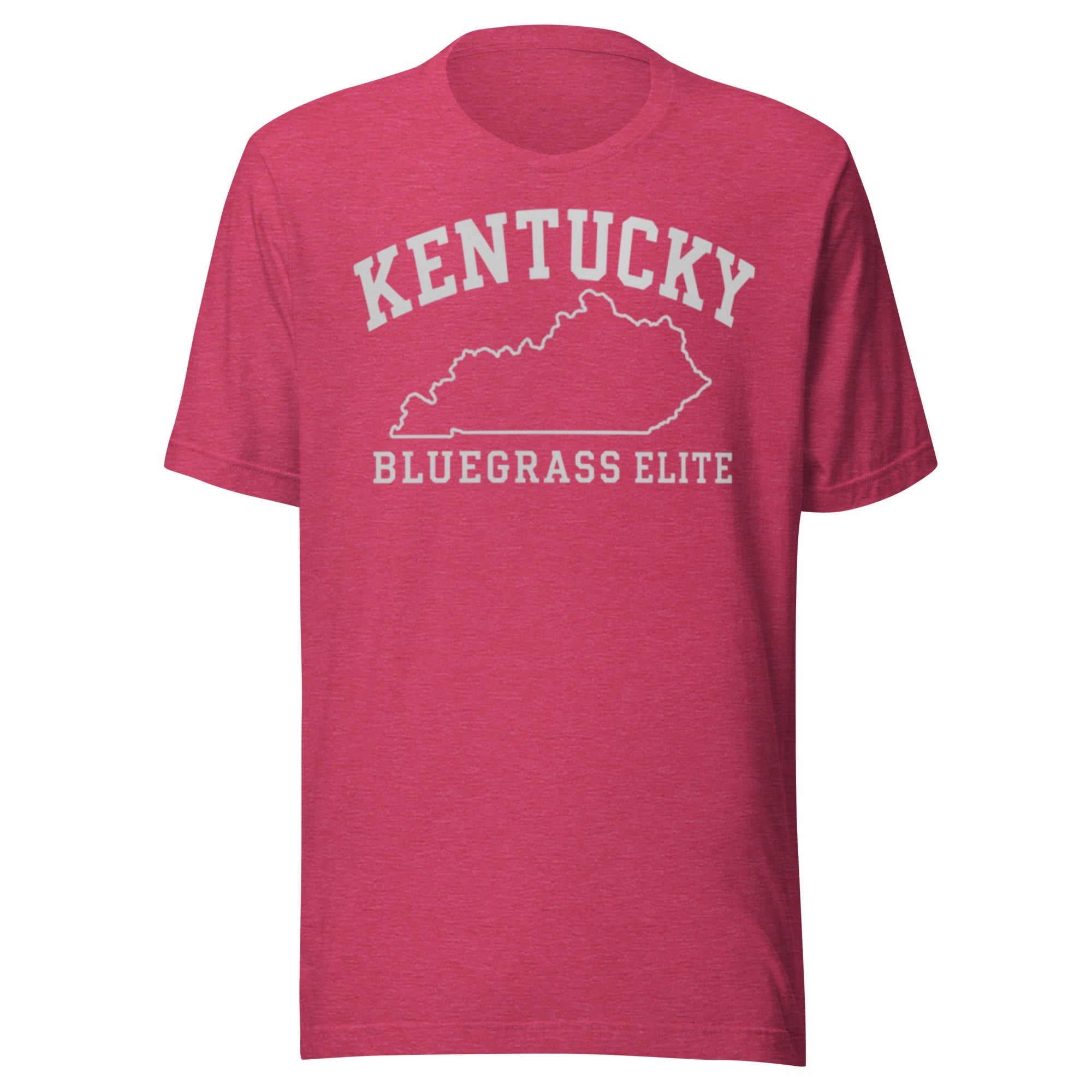 Kentucky Heritage Outline Tee | White Minimal Design | Softer - Bluegrass Elite Apparel LLC