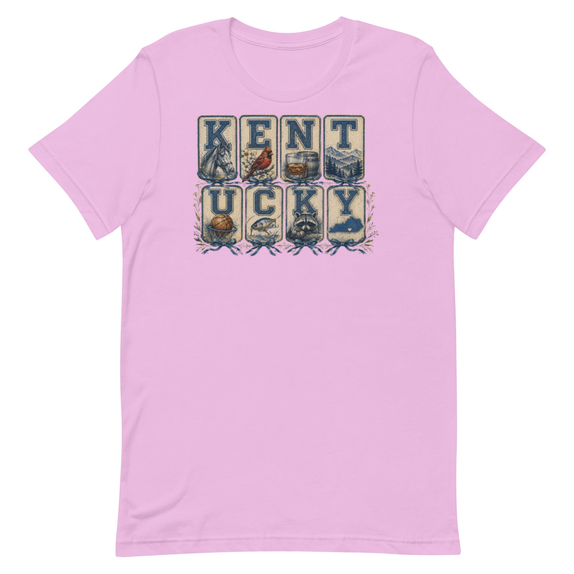 Kentucky Heritage Panel Tee | Vintage Bluegrass Design | Classic - Bluegrass Elite Apparel LLC
