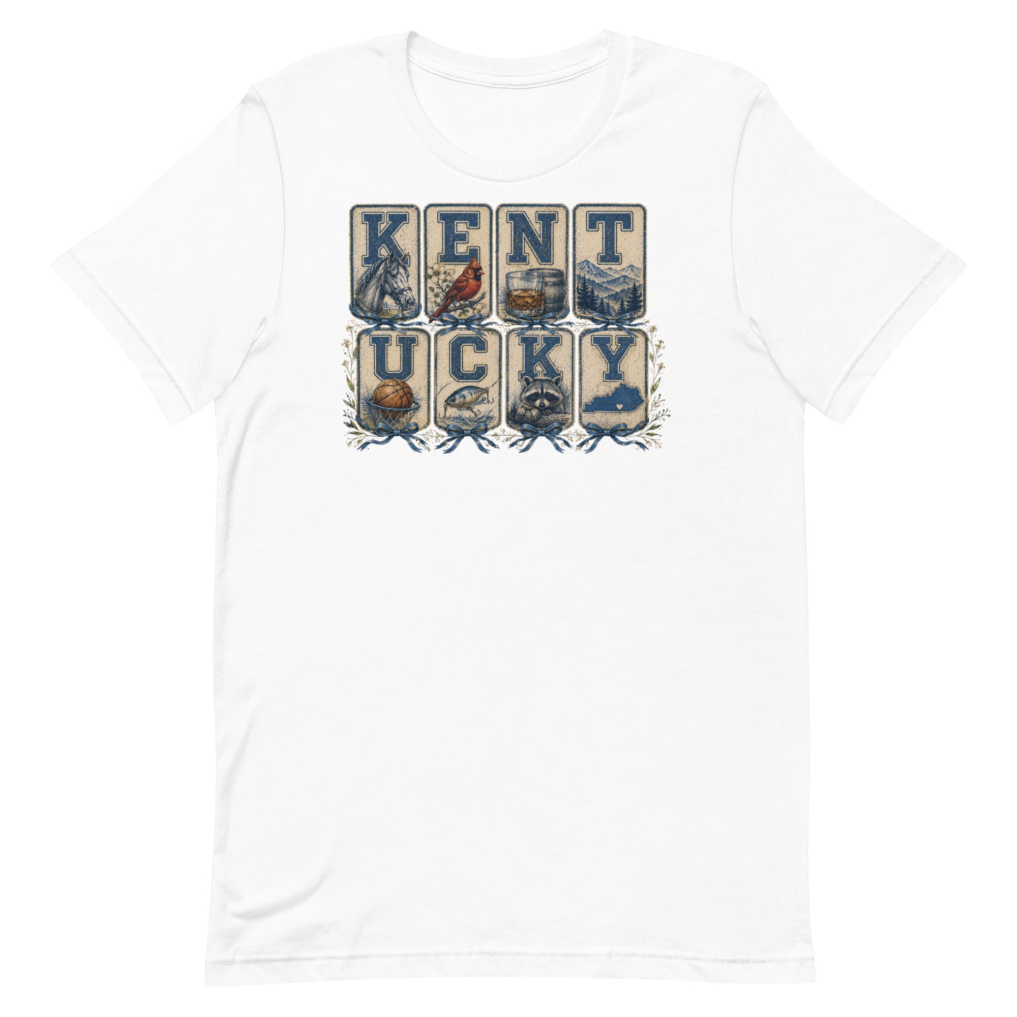 Kentucky Heritage Panel Tee | Vintage Bluegrass Design | Classic - Bluegrass Elite Apparel LLC
