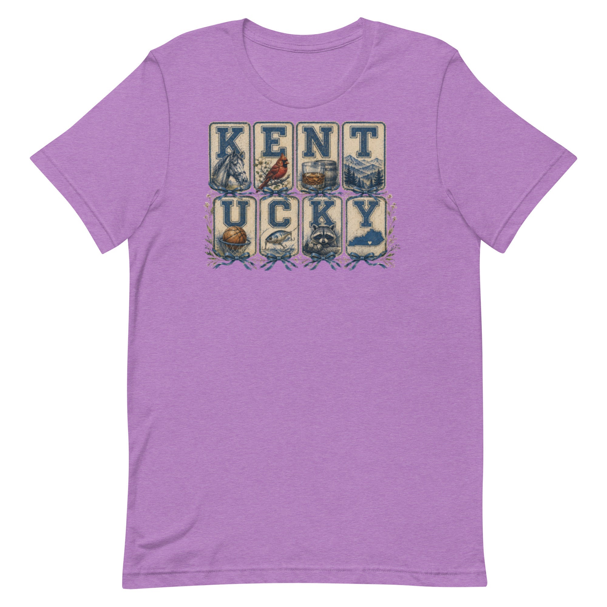 Kentucky Heritage Panel Tee | Vintage Bluegrass Design | Classic - Bluegrass Elite Apparel LLC