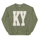 Kentucky Heritage Script Sweatshirt | Vintage Block Design - Bluegrass Elite Apparel LLC