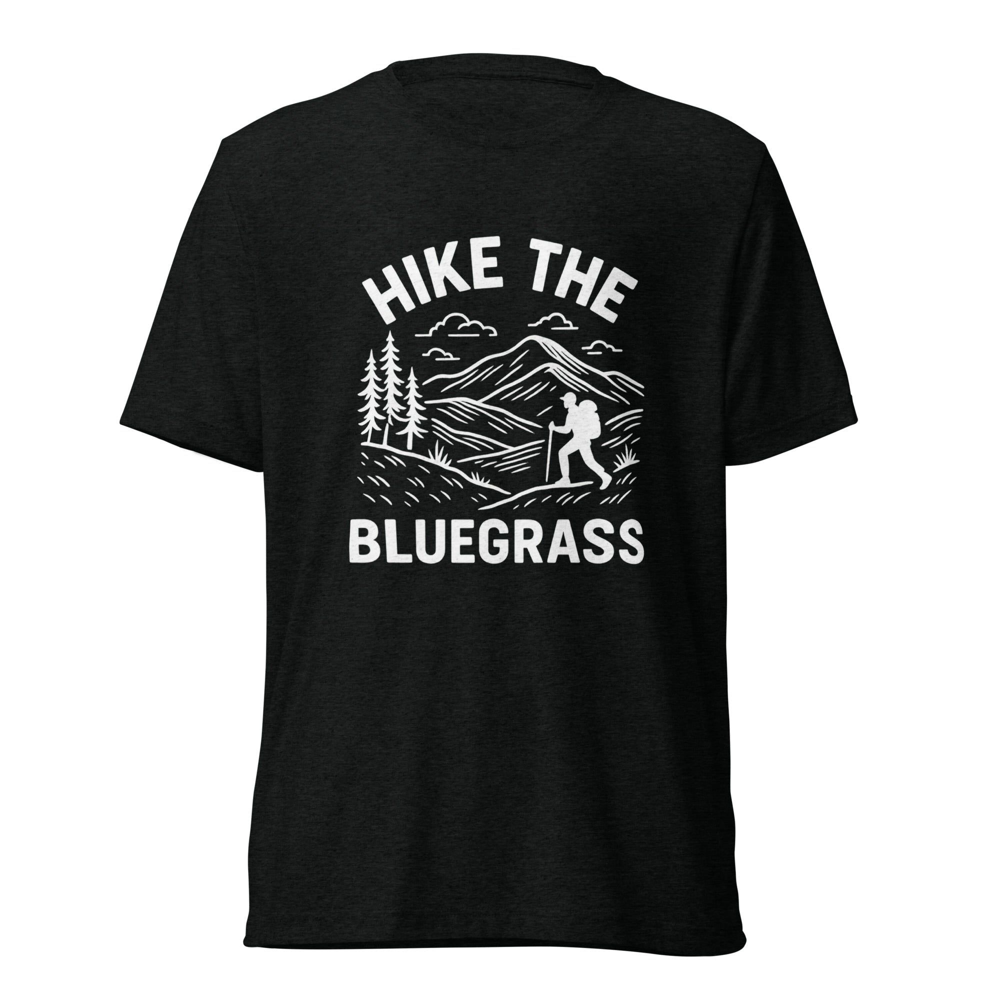 Kentucky hiking shirt | HIKE the Bluegrass Tee | Elite Tri - Blend - Bluegrass Elite Apparel LLC
