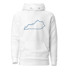 Kentucky Hoodie | Minimalist State Outline | Unisex Fleece - Bluegrass Elite Apparel LLC