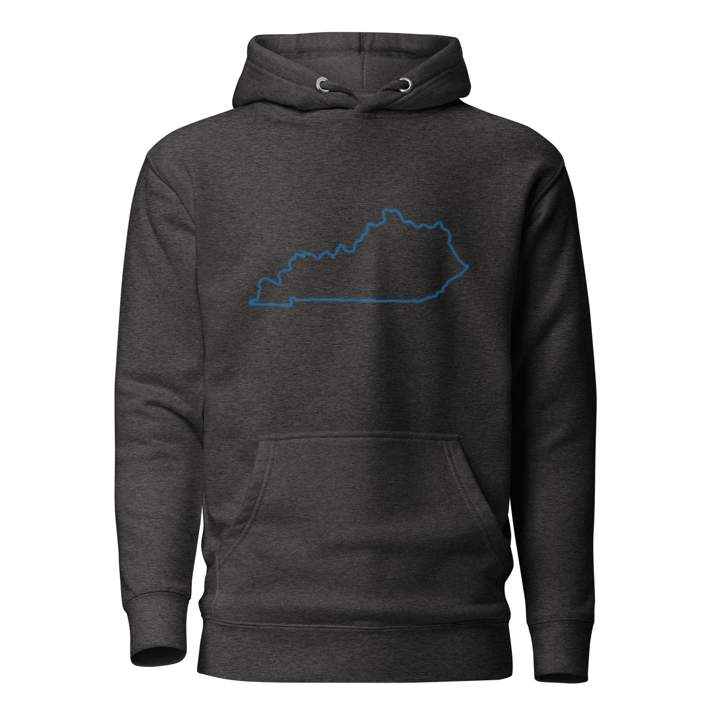 Kentucky Hoodie | Minimalist State Outline | Unisex Fleece - Bluegrass Elite Apparel LLC
