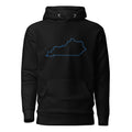Kentucky Hoodie | Minimalist State Outline | Unisex Fleece - Bluegrass Elite Apparel LLC