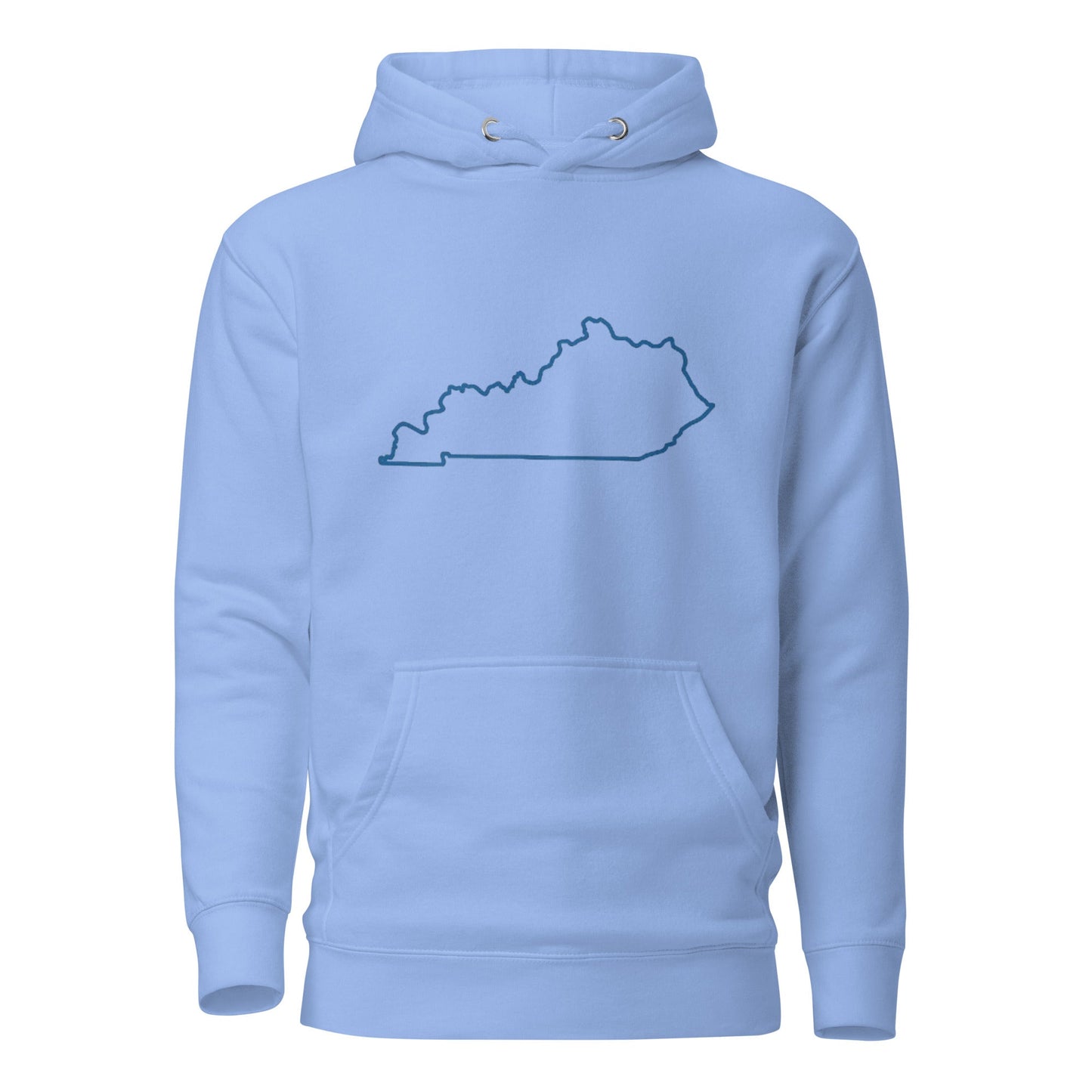 Kentucky Hoodie | Minimalist State Outline | Unisex Fleece - Bluegrass Elite Apparel LLC