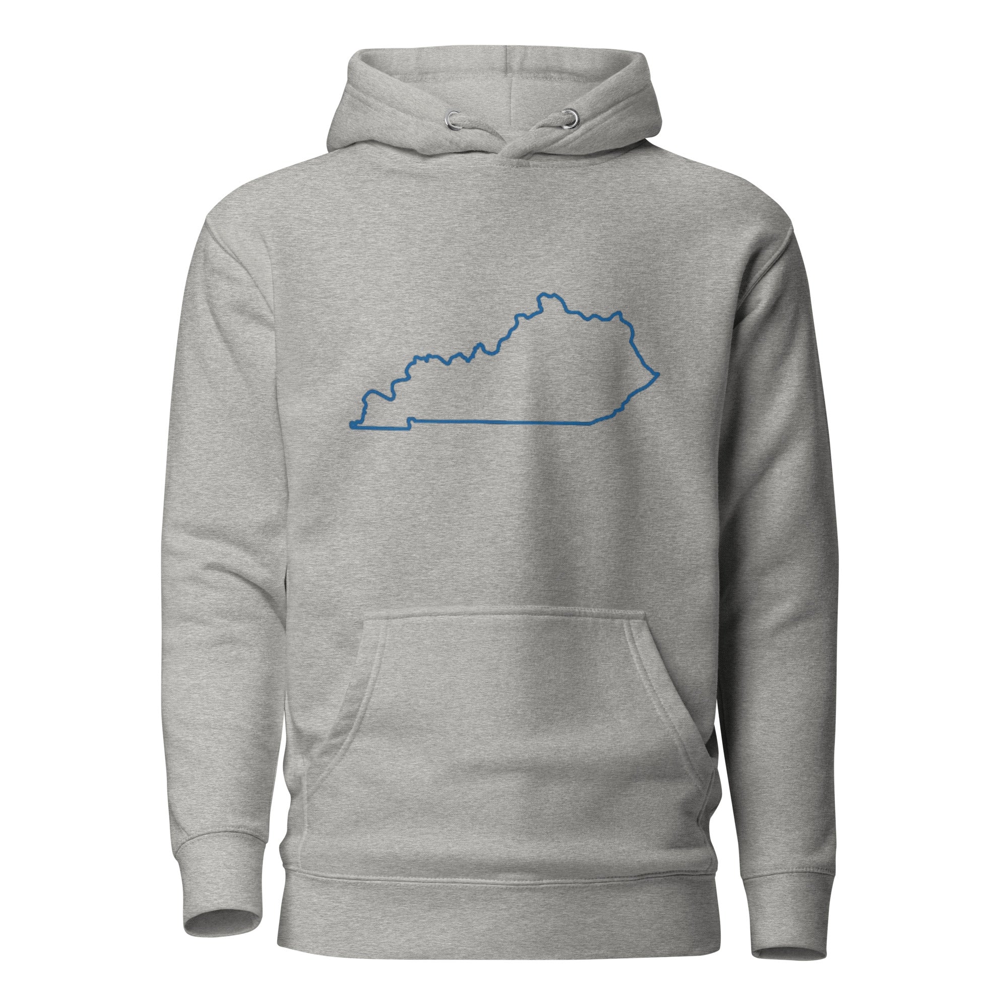 Kentucky Hoodie | Minimalist State Outline | Unisex Fleece - Bluegrass Elite Apparel LLC