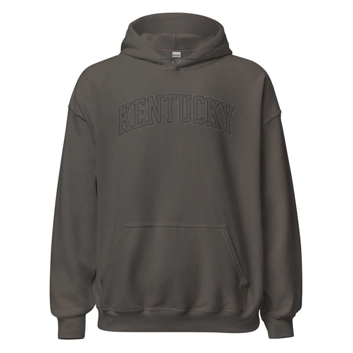 Kentucky Hoodie | Outline Collegiate Arch Design | Unisex Fleece - Bluegrass Elite Apparel LLC