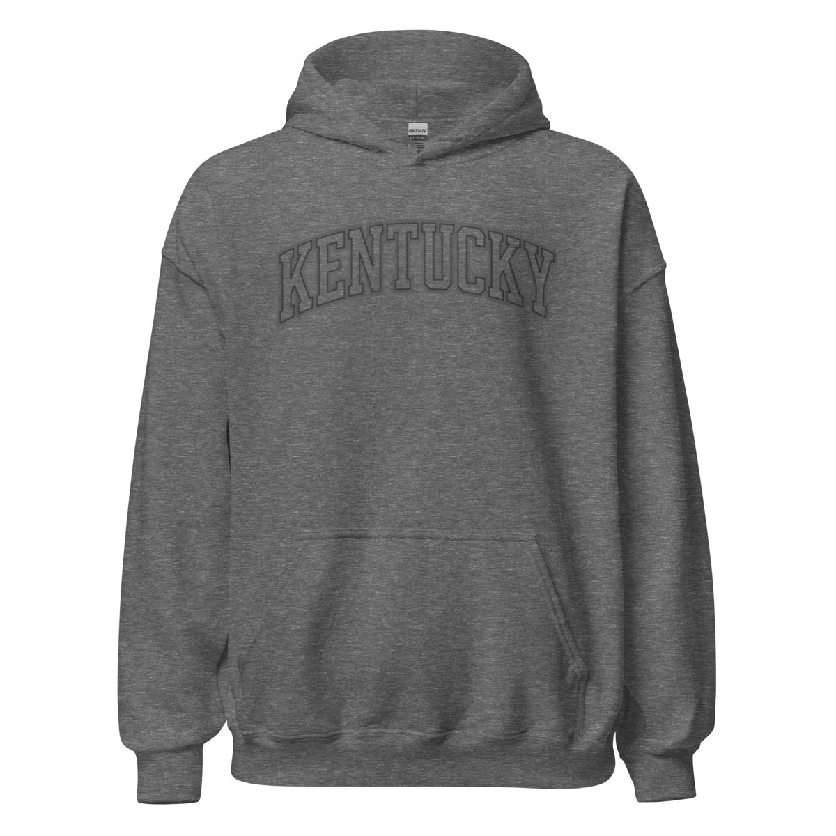 Kentucky Hoodie | Outline Collegiate Arch Design | Unisex Fleece - Bluegrass Elite Apparel LLC