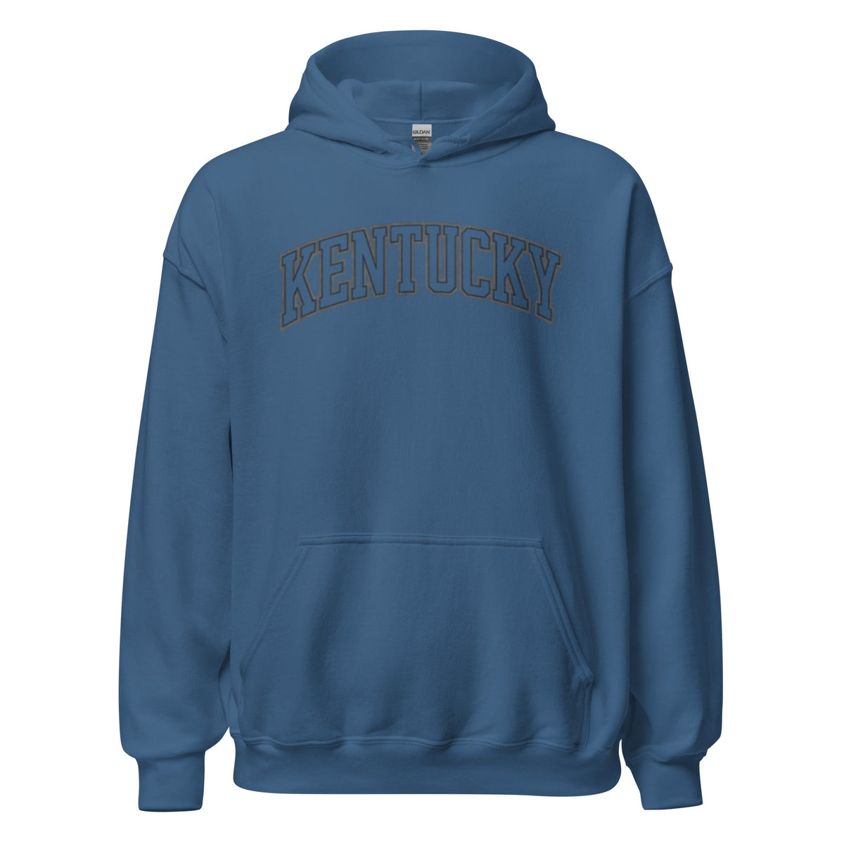 Kentucky Hoodie | Outline Collegiate Arch Design | Unisex Fleece - Bluegrass Elite Apparel LLC