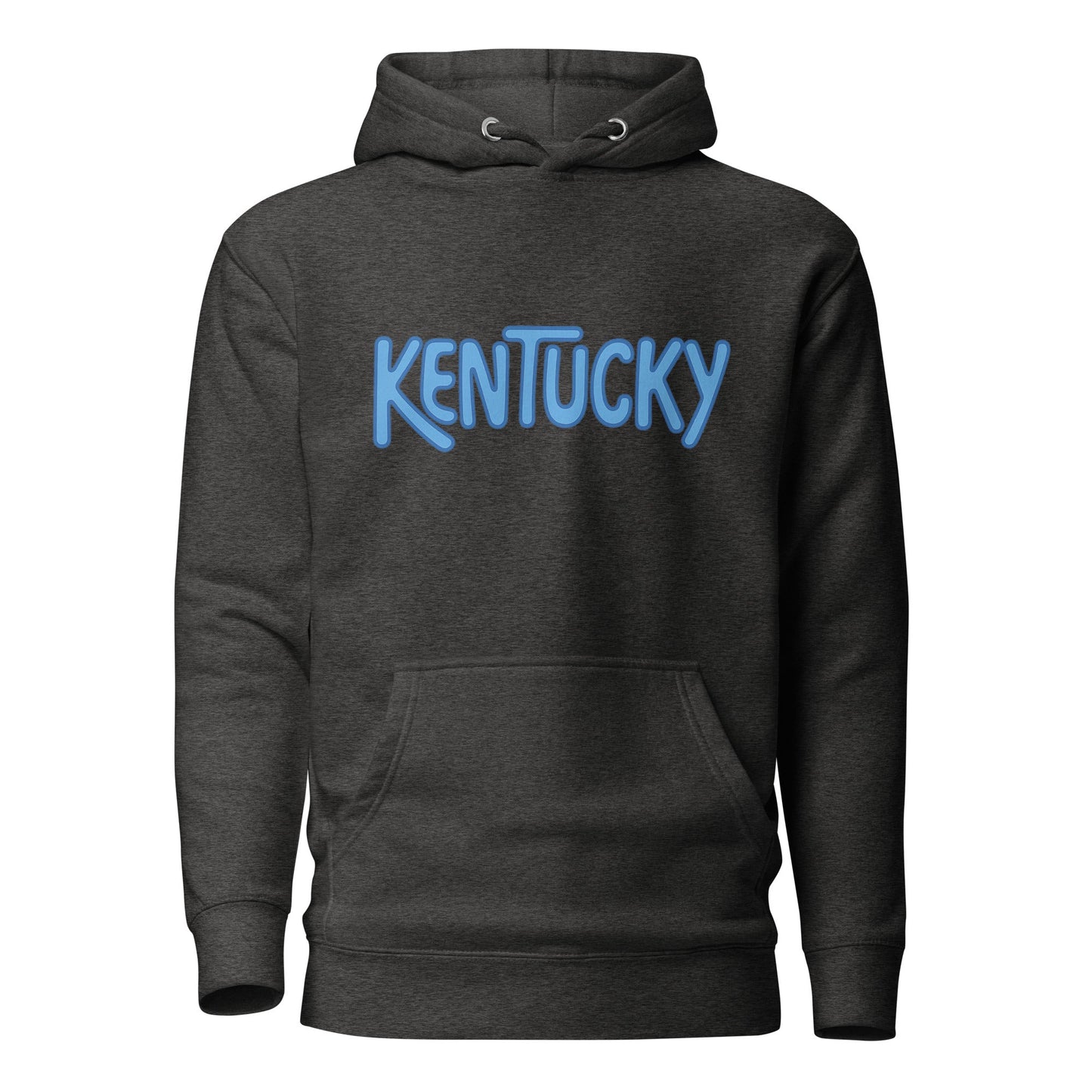 Kentucky Hoodie | Retro Bubble Kentucky Blue Design | Unisex Streetwear - Bluegrass Elite Apparel LLC