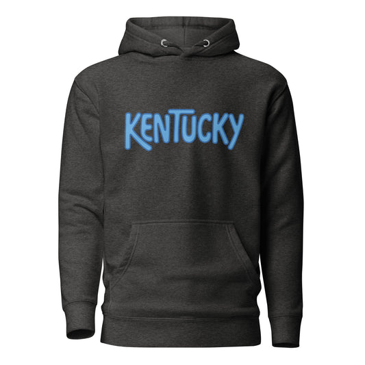 Kentucky Hoodie | Retro Bubble Kentucky Blue Design | Unisex Streetwear - Bluegrass Elite Apparel LLC