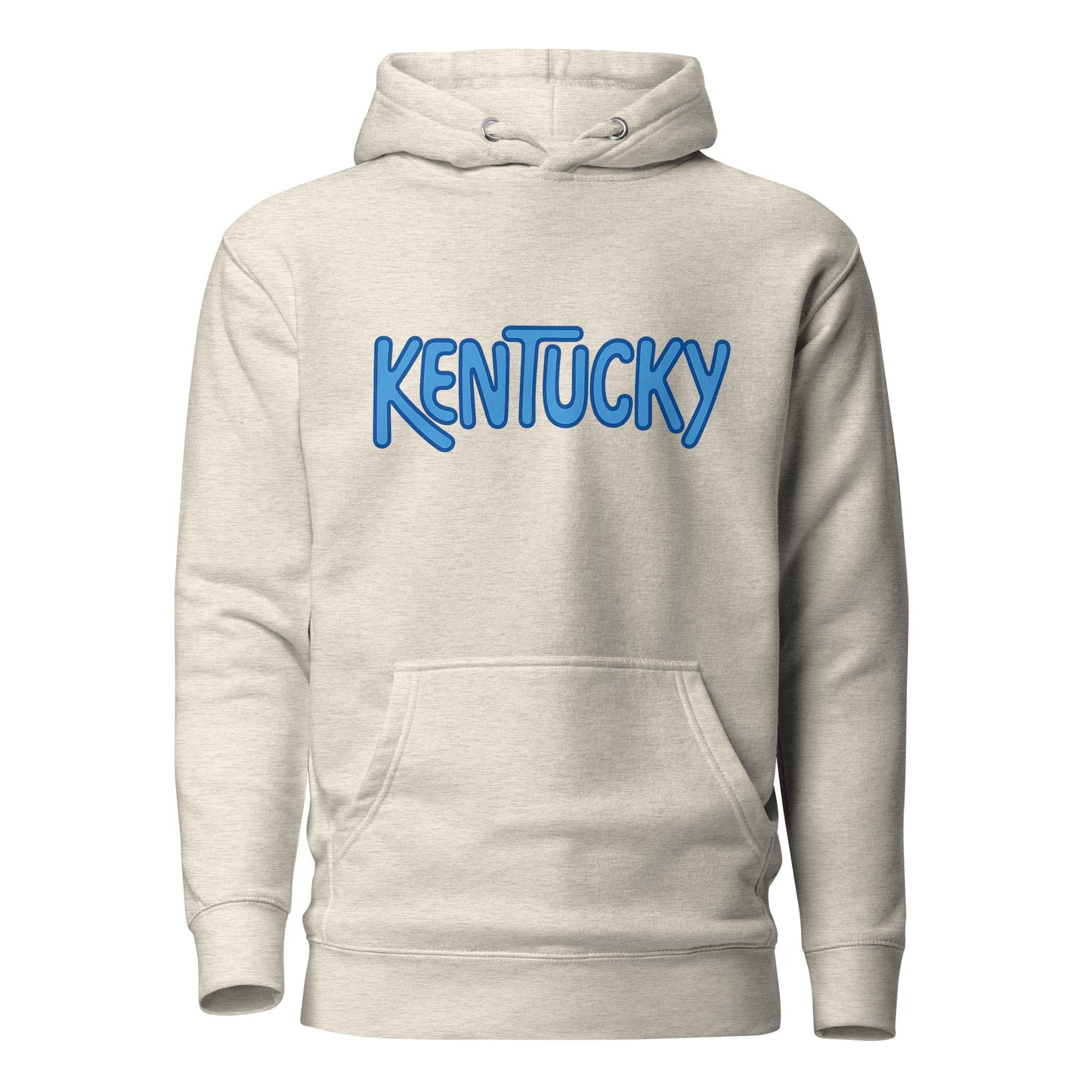 Kentucky Hoodie | Retro Bubble Kentucky Blue Design | Unisex Streetwear - Bluegrass Elite Apparel LLC