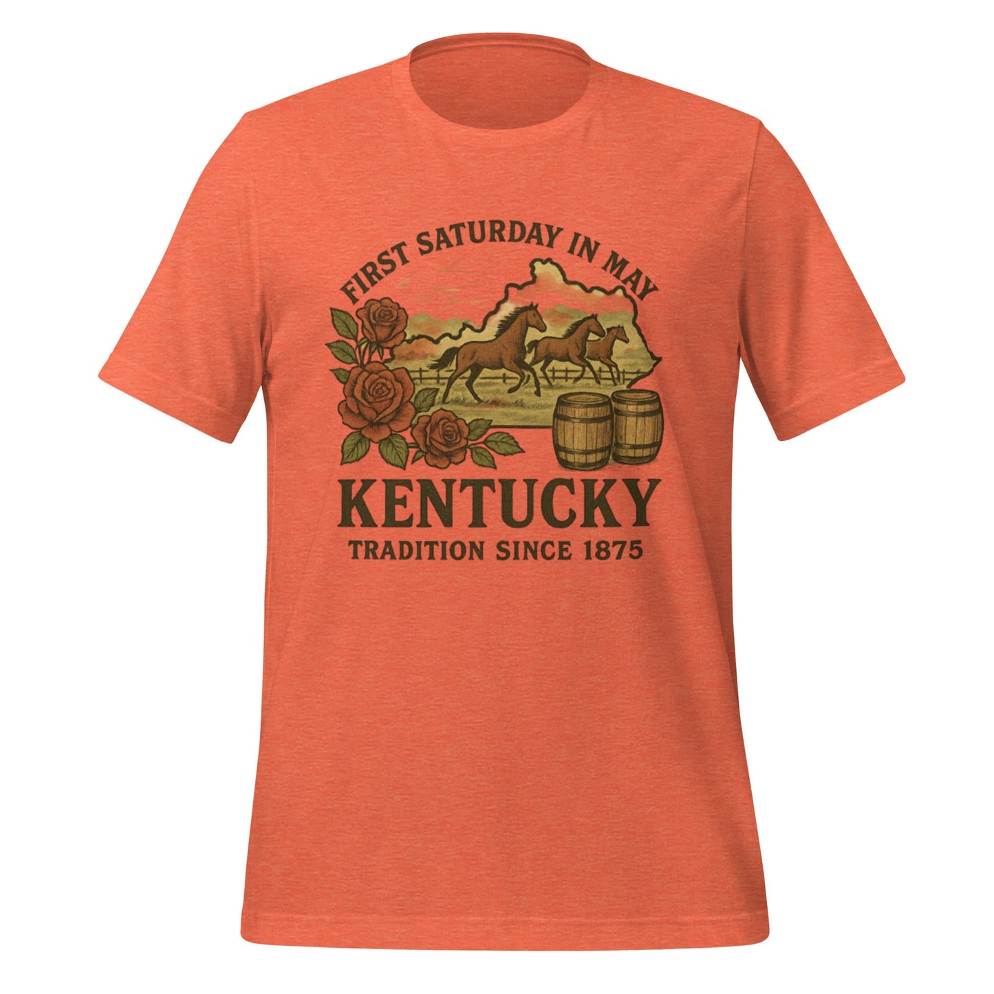 Kentucky Horse Racing T-Shirt | Vintage Thoroughbred Design | Classic Cotton - Bluegrass Elite Apparel LLC