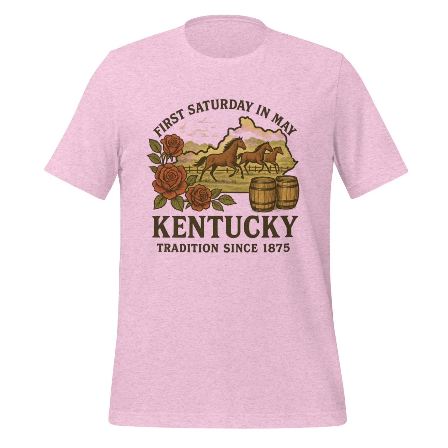 Kentucky Horse Racing T-Shirt | Vintage Thoroughbred Design | Classic Cotton - Bluegrass Elite Apparel LLC