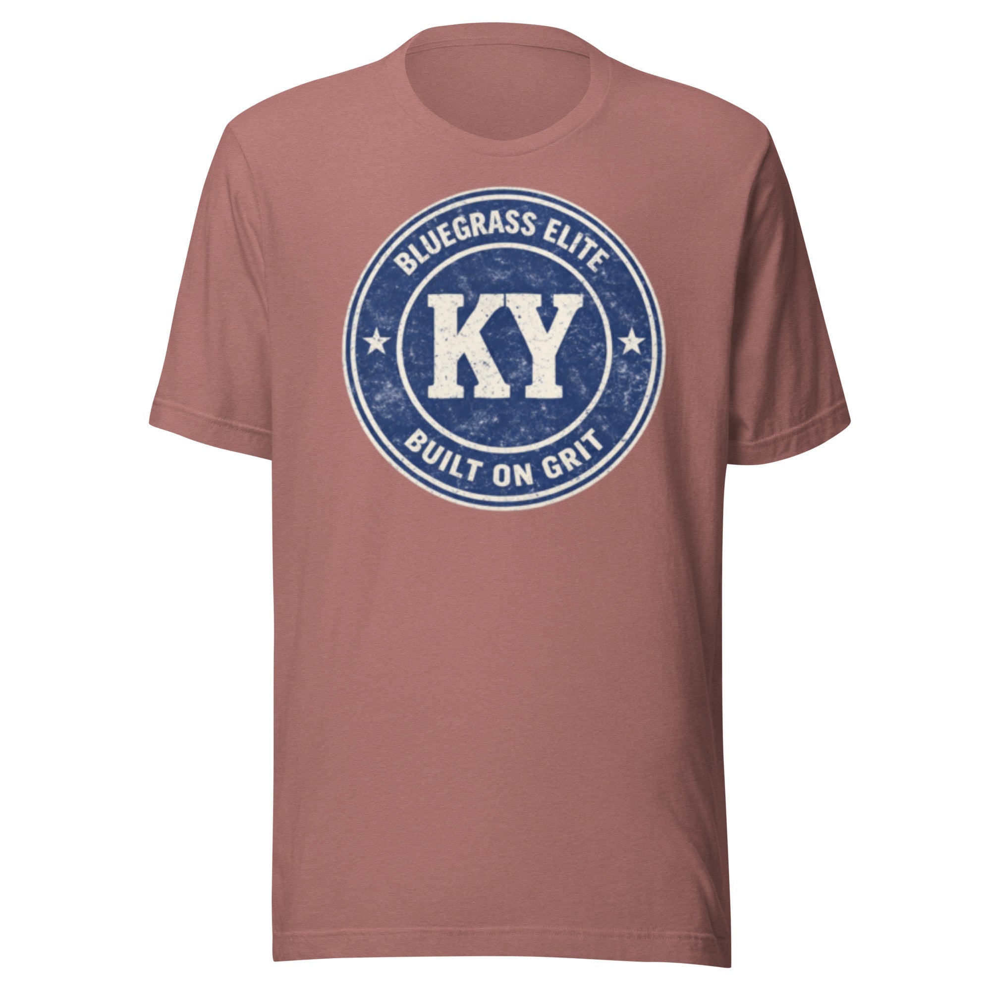 Kentucky KY Grit Badge T-Shirt | Bluegrass Elite Vintage Design | Classic - Bluegrass Elite Apparel LLC