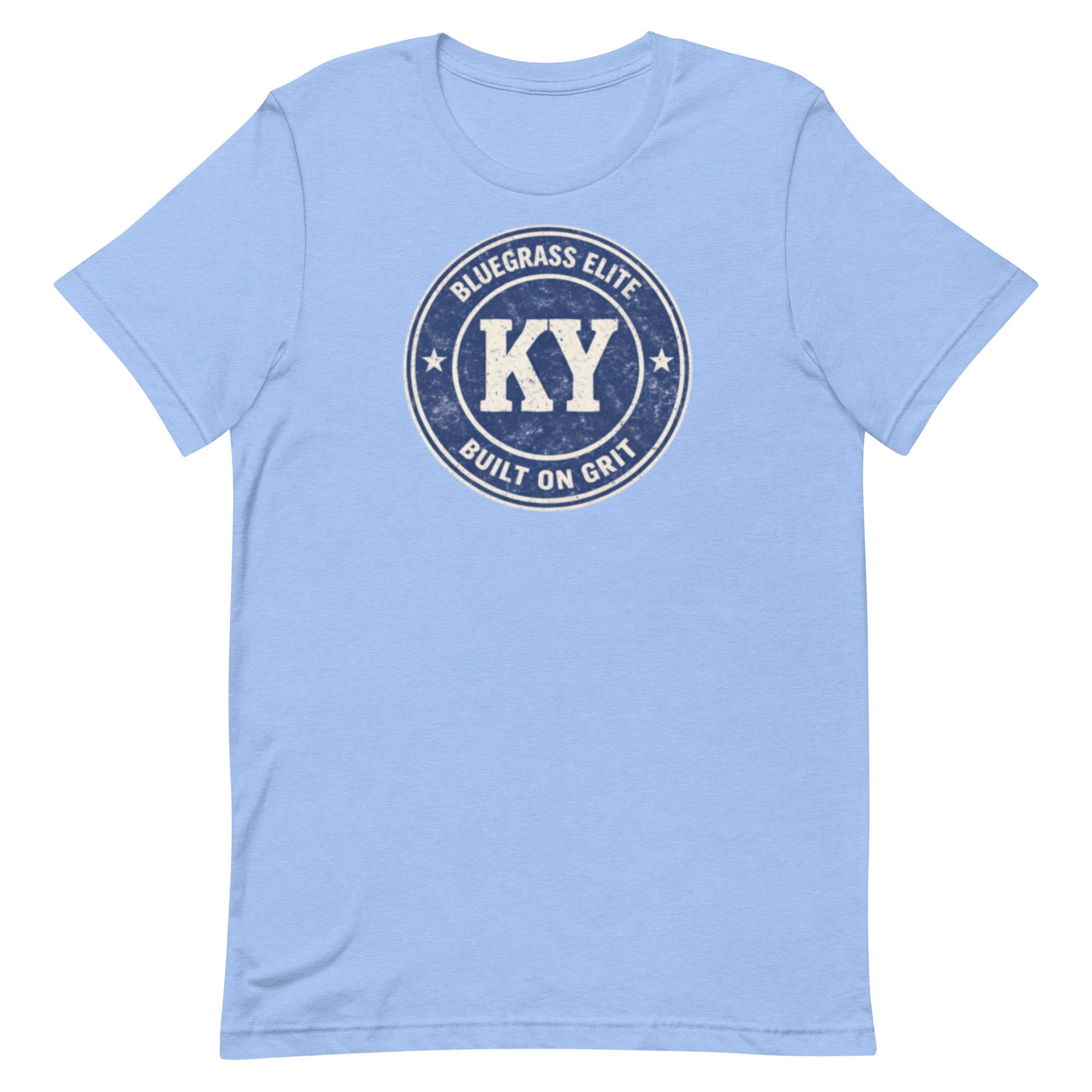 Kentucky KY Grit Badge T-Shirt | Bluegrass Elite Vintage Design | Classic - Bluegrass Elite Apparel LLC