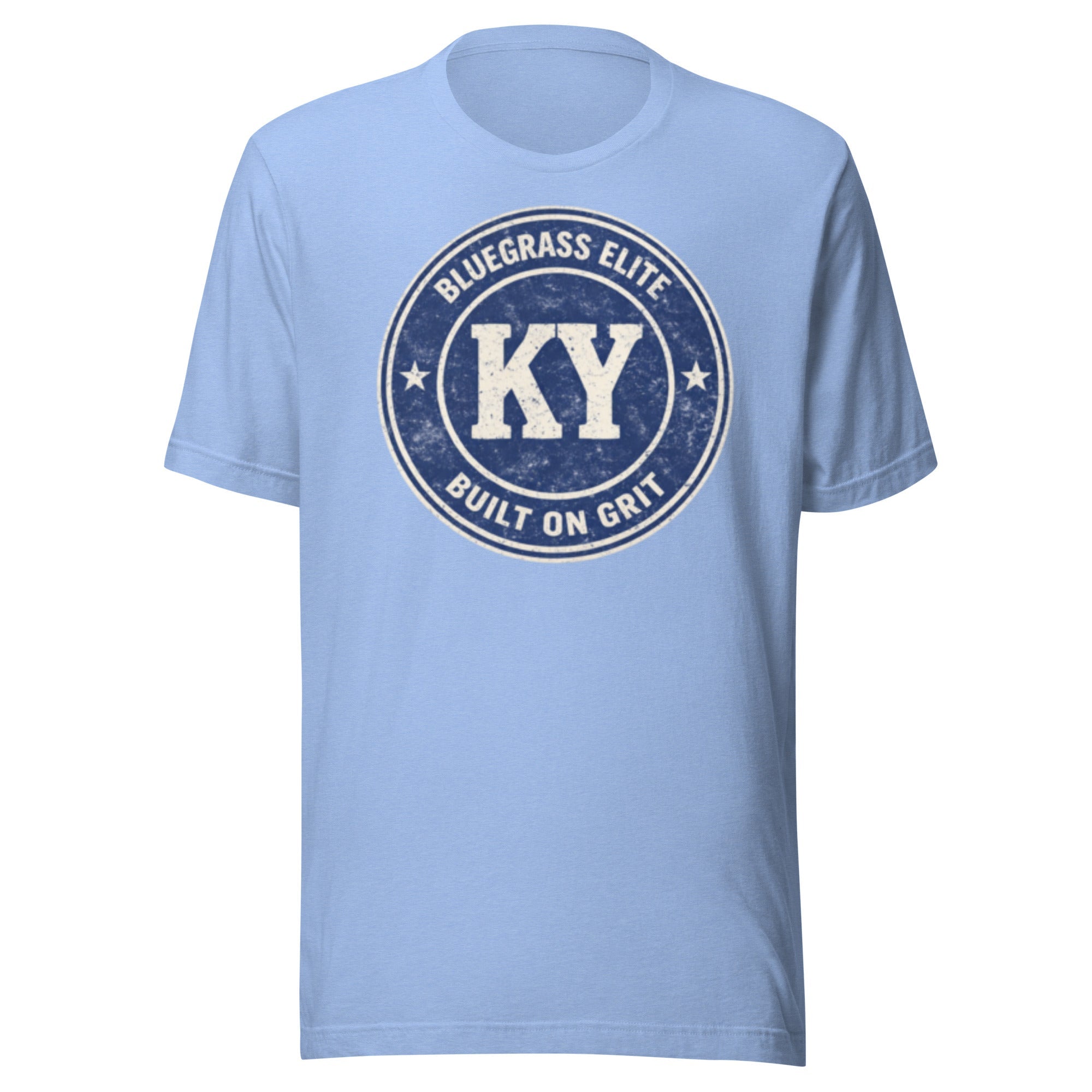 Kentucky KY Grit Badge T-Shirt | Bluegrass Elite Vintage Design | Classic - Bluegrass Elite Apparel LLC