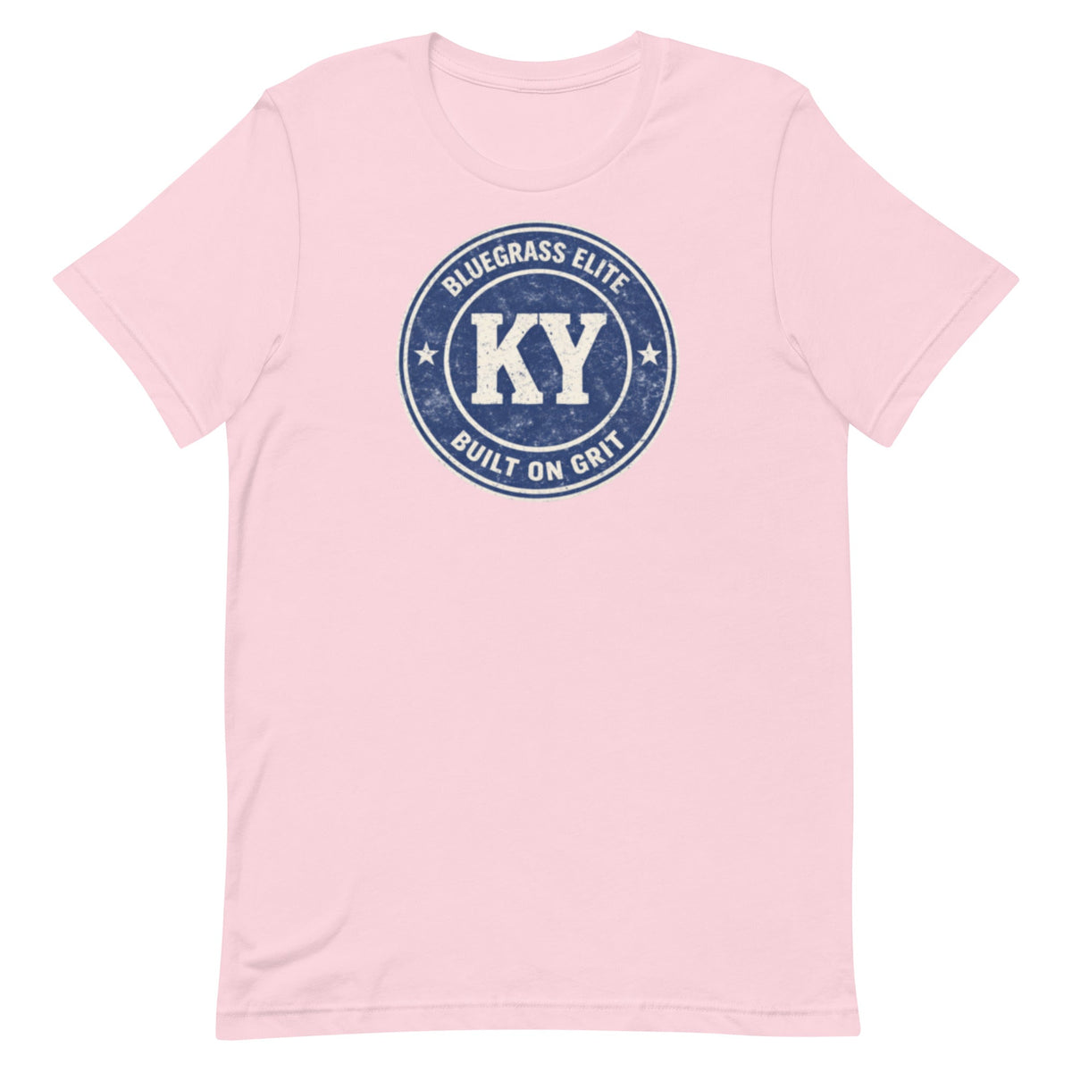 Kentucky KY Grit Badge T-Shirt | Bluegrass Elite Vintage Design | Classic - Bluegrass Elite Apparel LLC