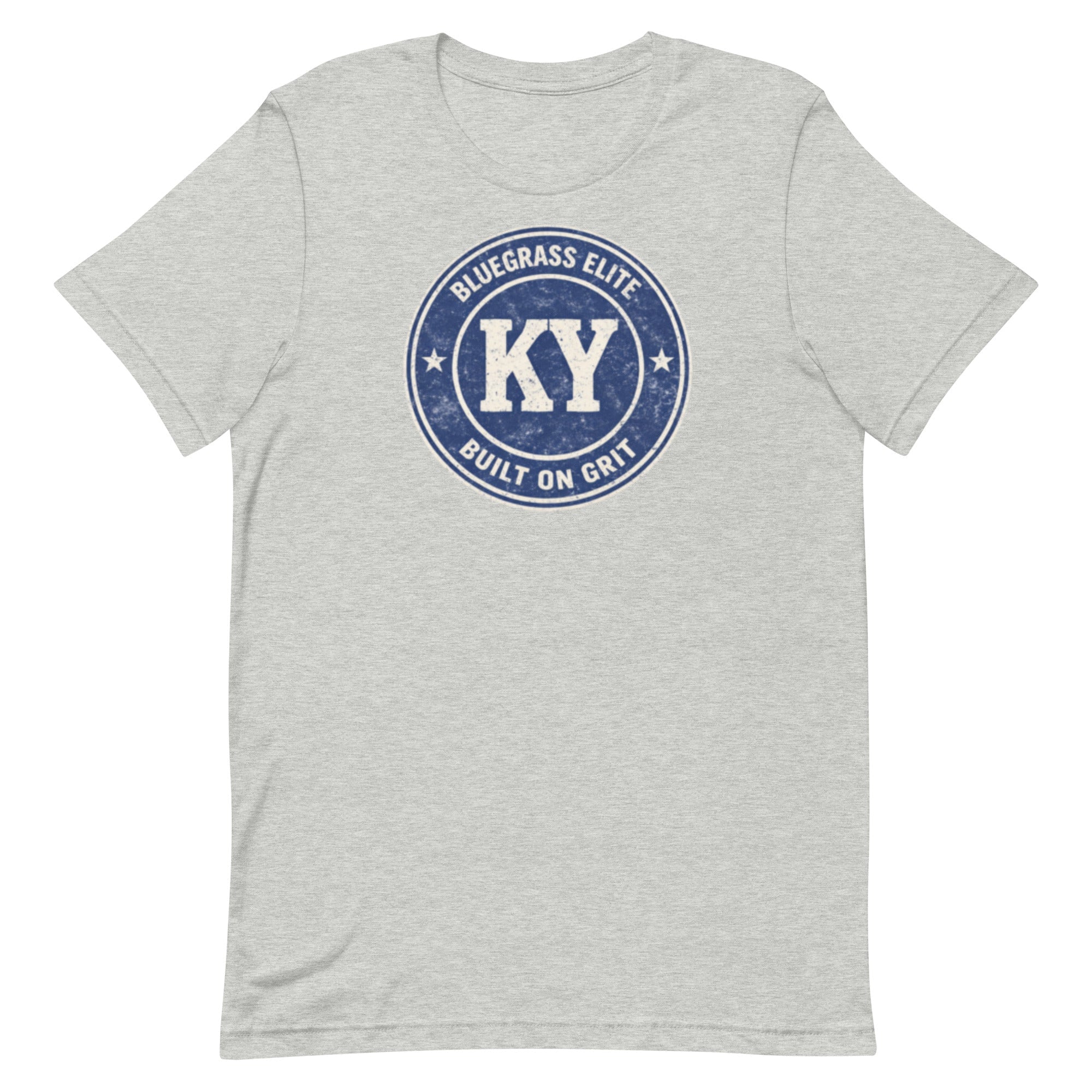 Kentucky KY Grit Badge T-Shirt | Bluegrass Elite Vintage Design | Classic - Bluegrass Elite Apparel LLC