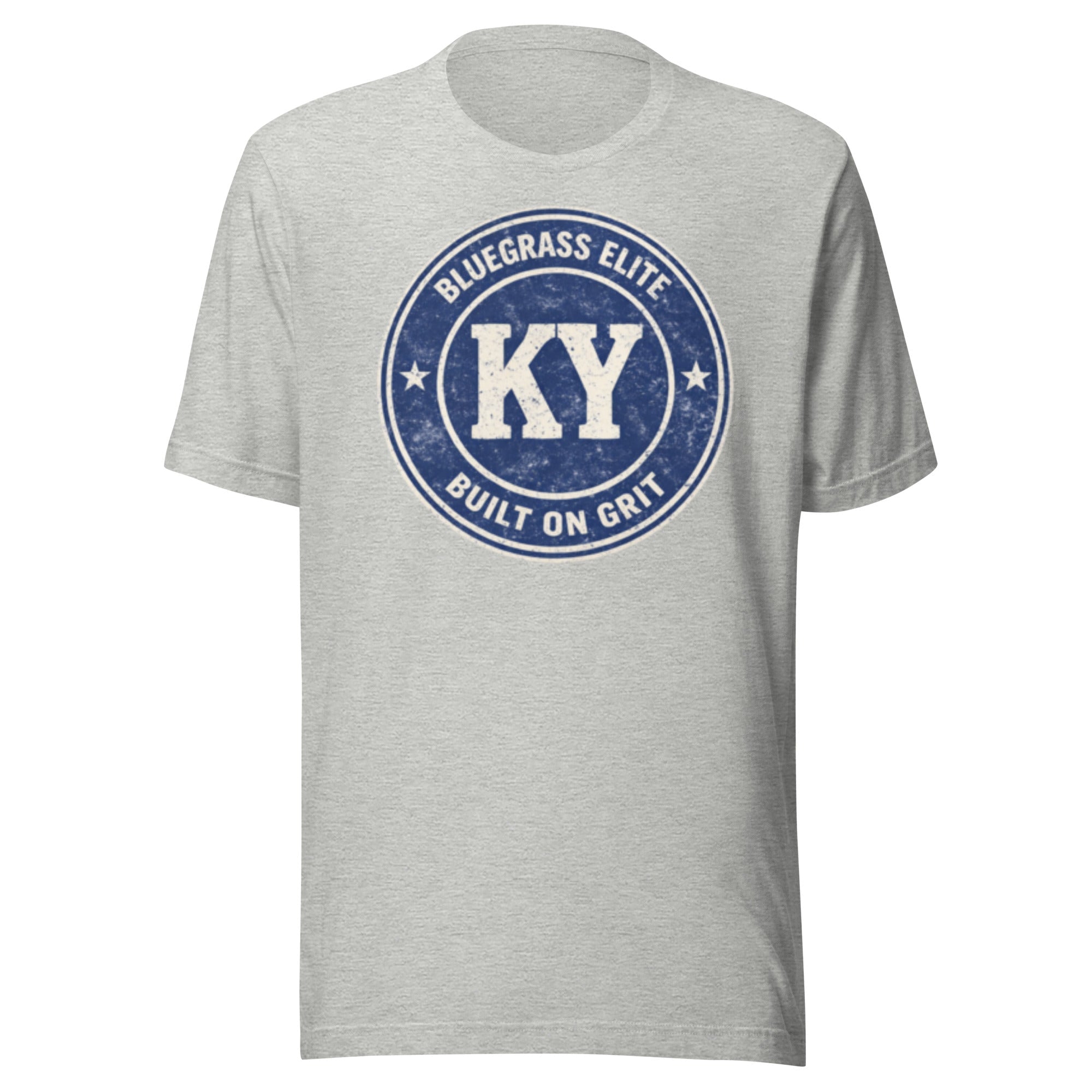 Kentucky KY Grit Badge T-Shirt | Bluegrass Elite Vintage Design | Classic - Bluegrass Elite Apparel LLC