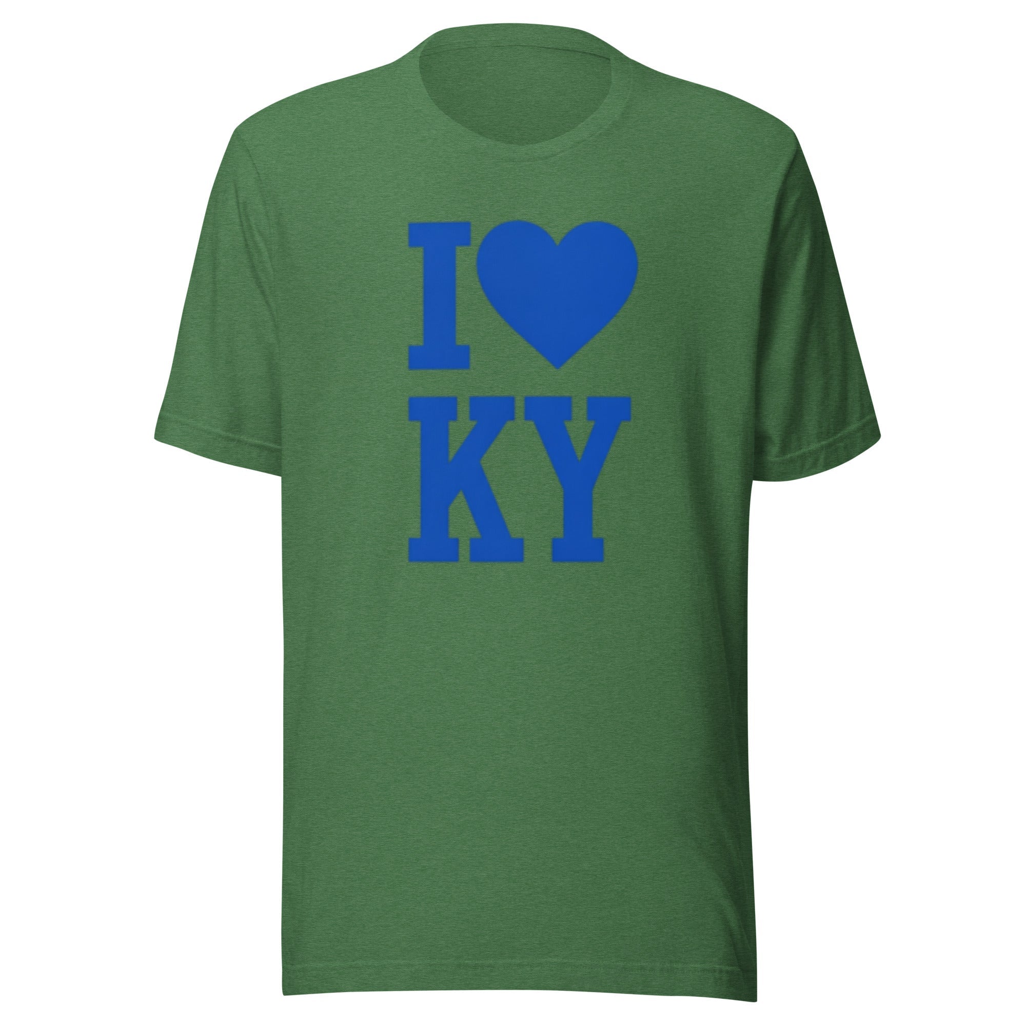 Kentucky Love Script T-Shirt | Blue Graphic Minimal Tee | Classic - Bluegrass Elite Apparel LLC