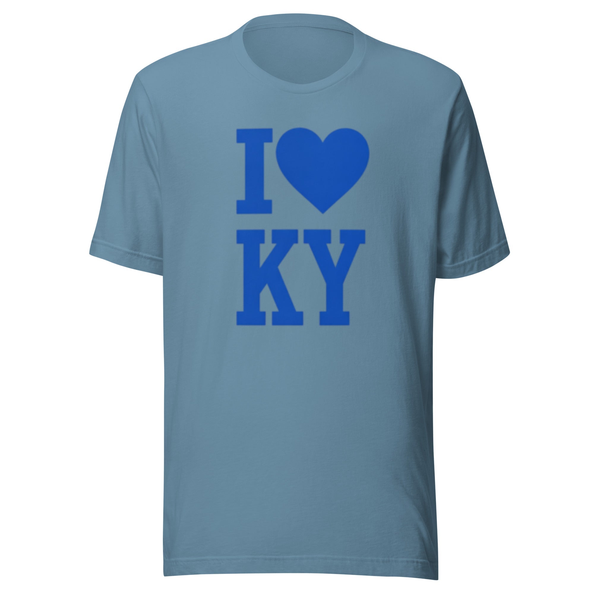 Kentucky Love Script T-Shirt | Blue Graphic Minimal Tee | Classic - Bluegrass Elite Apparel LLC