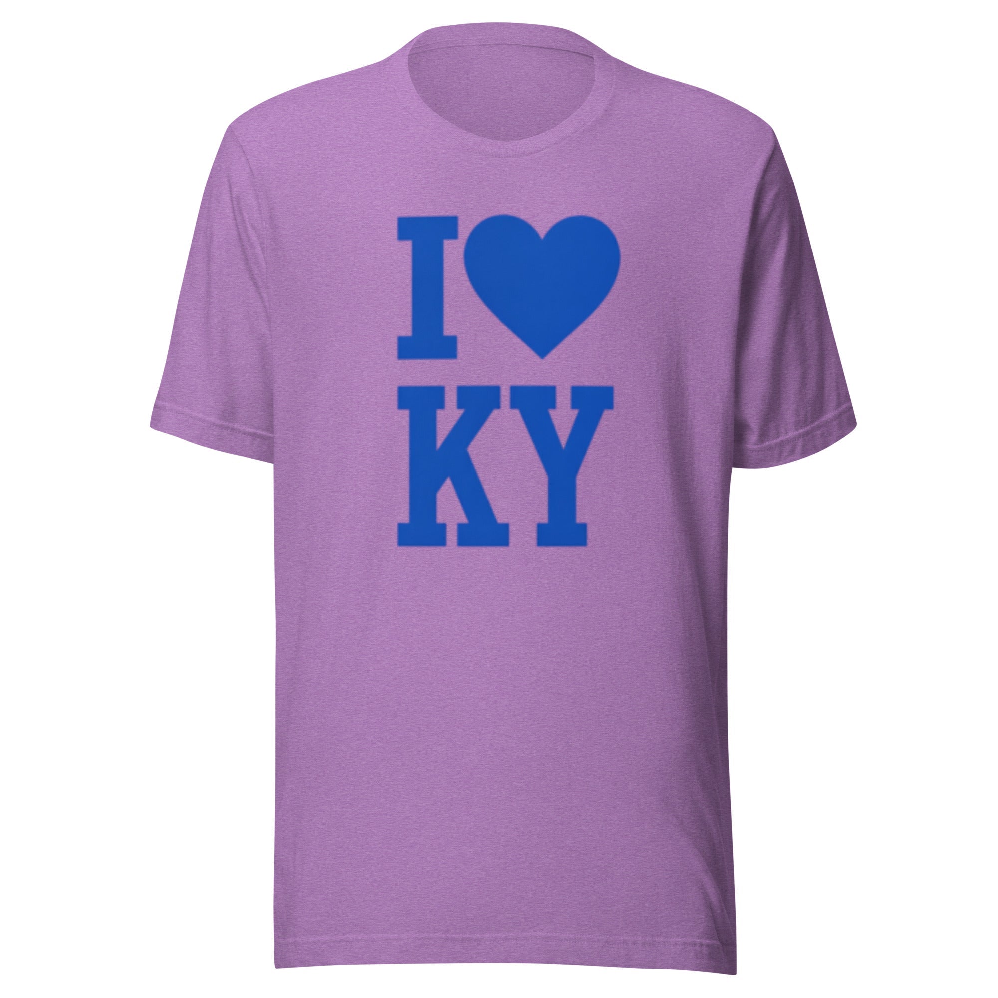 Kentucky Love Script T-Shirt | Blue Graphic Minimal Tee | Classic - Bluegrass Elite Apparel LLC