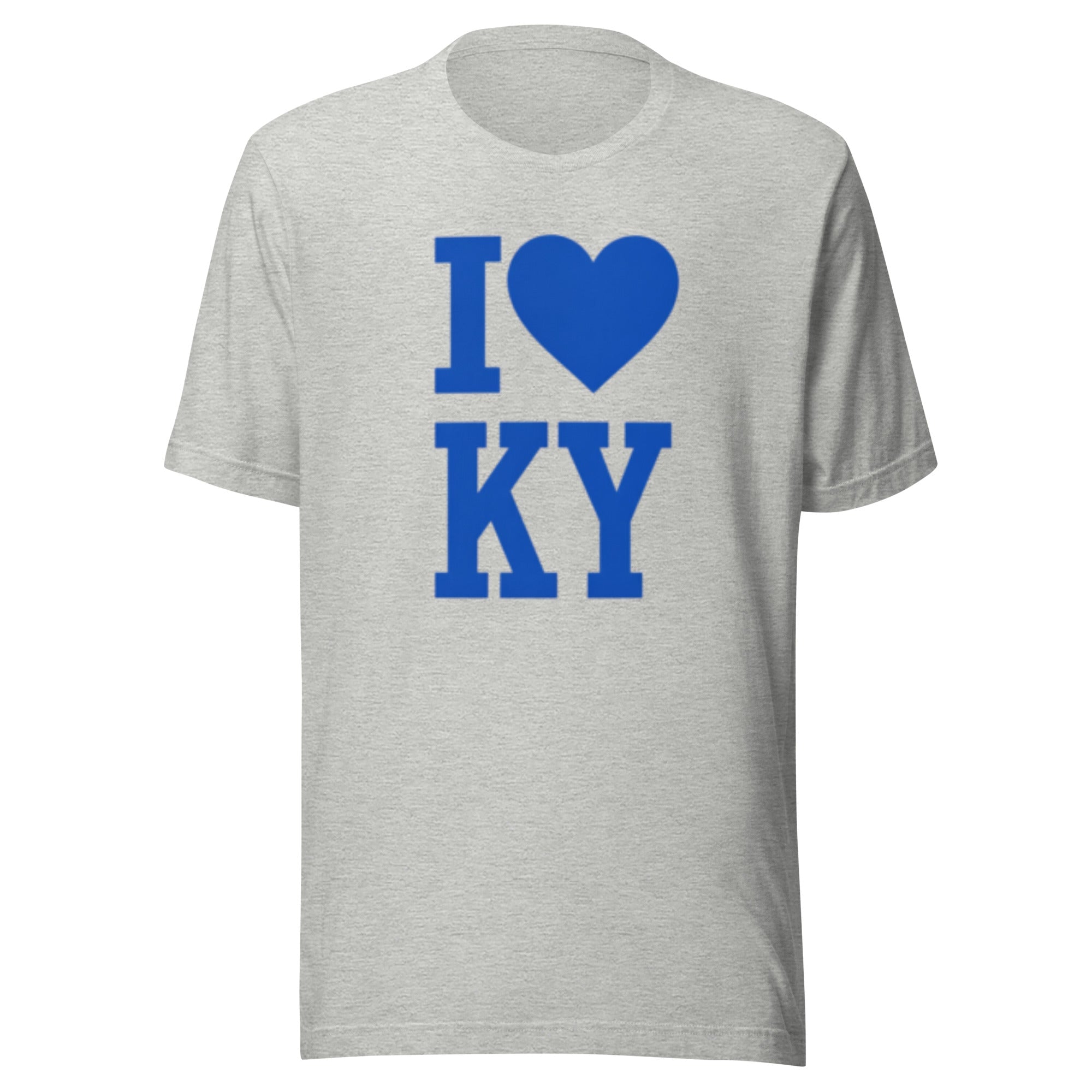 Kentucky Love Script T-Shirt | Blue Graphic Minimal Tee | Classic - Bluegrass Elite Apparel LLC