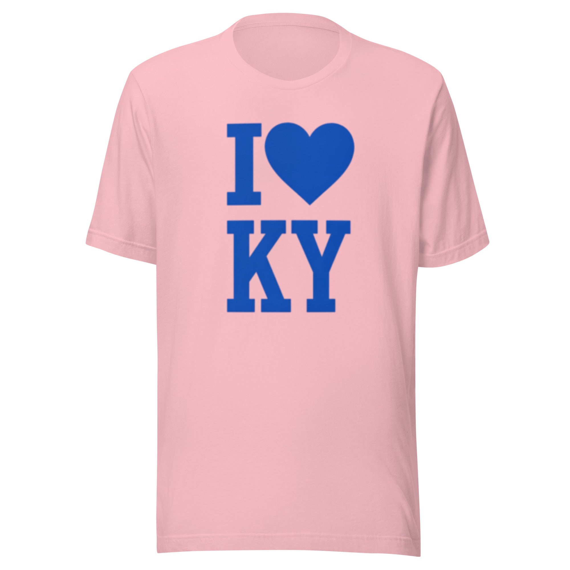 Kentucky Love Script T-Shirt | Blue Graphic Minimal Tee | Classic - Bluegrass Elite Apparel LLC