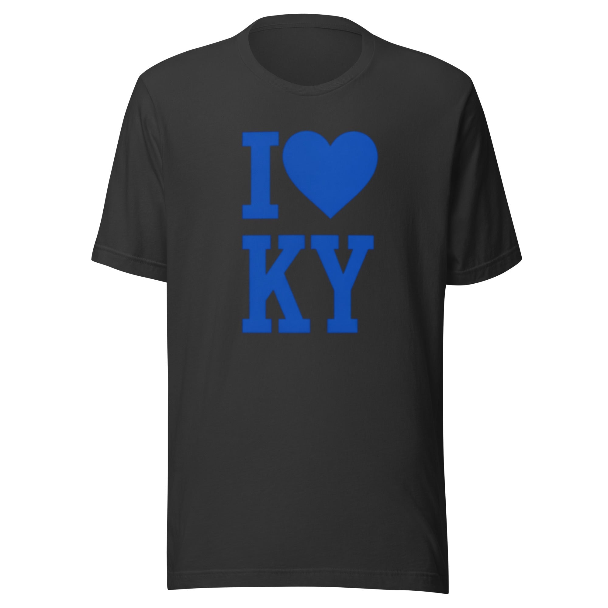 Kentucky Love Script T-Shirt | Blue Graphic Minimal Tee | Classic - Bluegrass Elite Apparel LLC