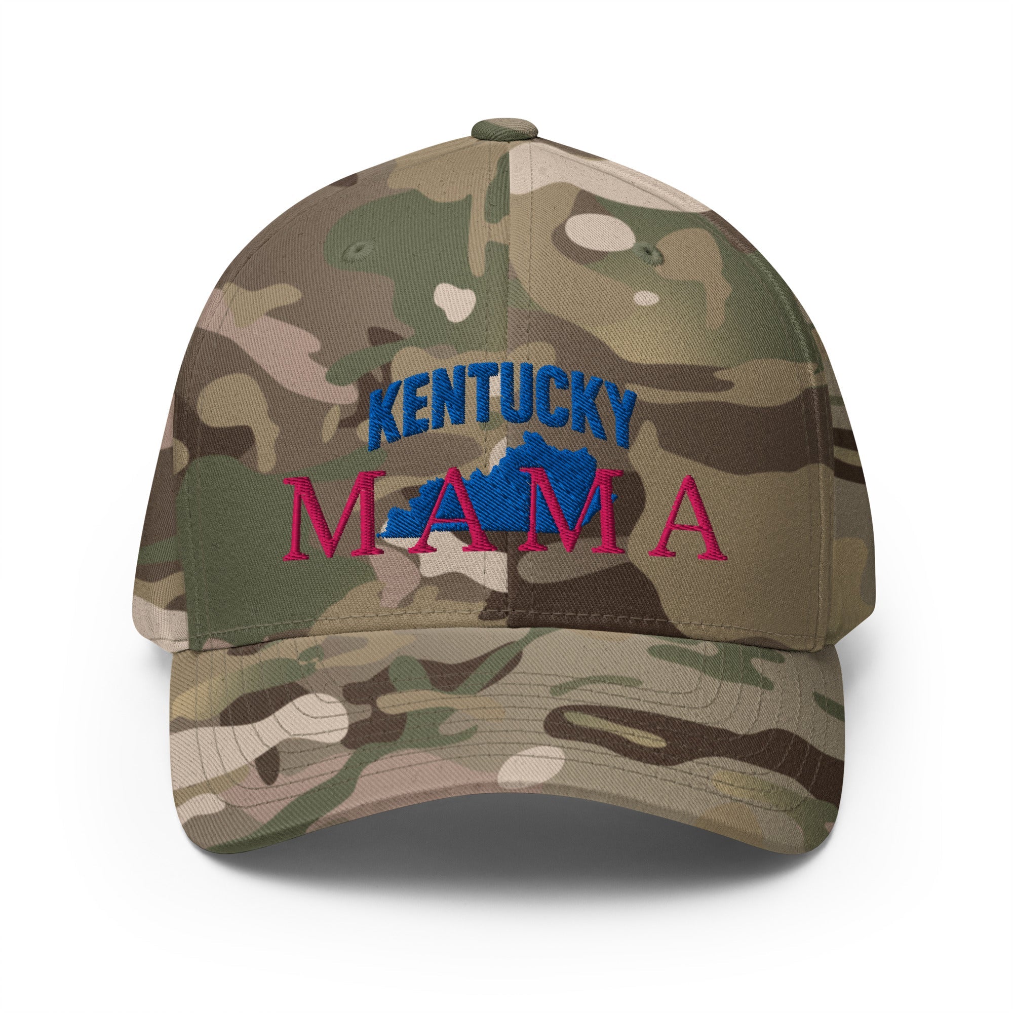 Kentucky MAMA Structured Twill Cap | Stretch Fit Comfort - Bluegrass Elite Apparel LLC