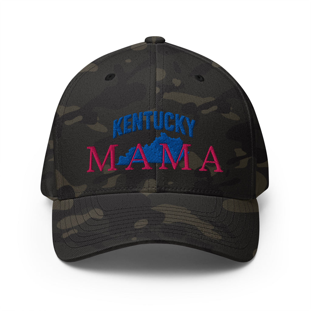 Kentucky MAMA Structured Twill Cap | Stretch Fit Comfort - Bluegrass Elite Apparel LLC