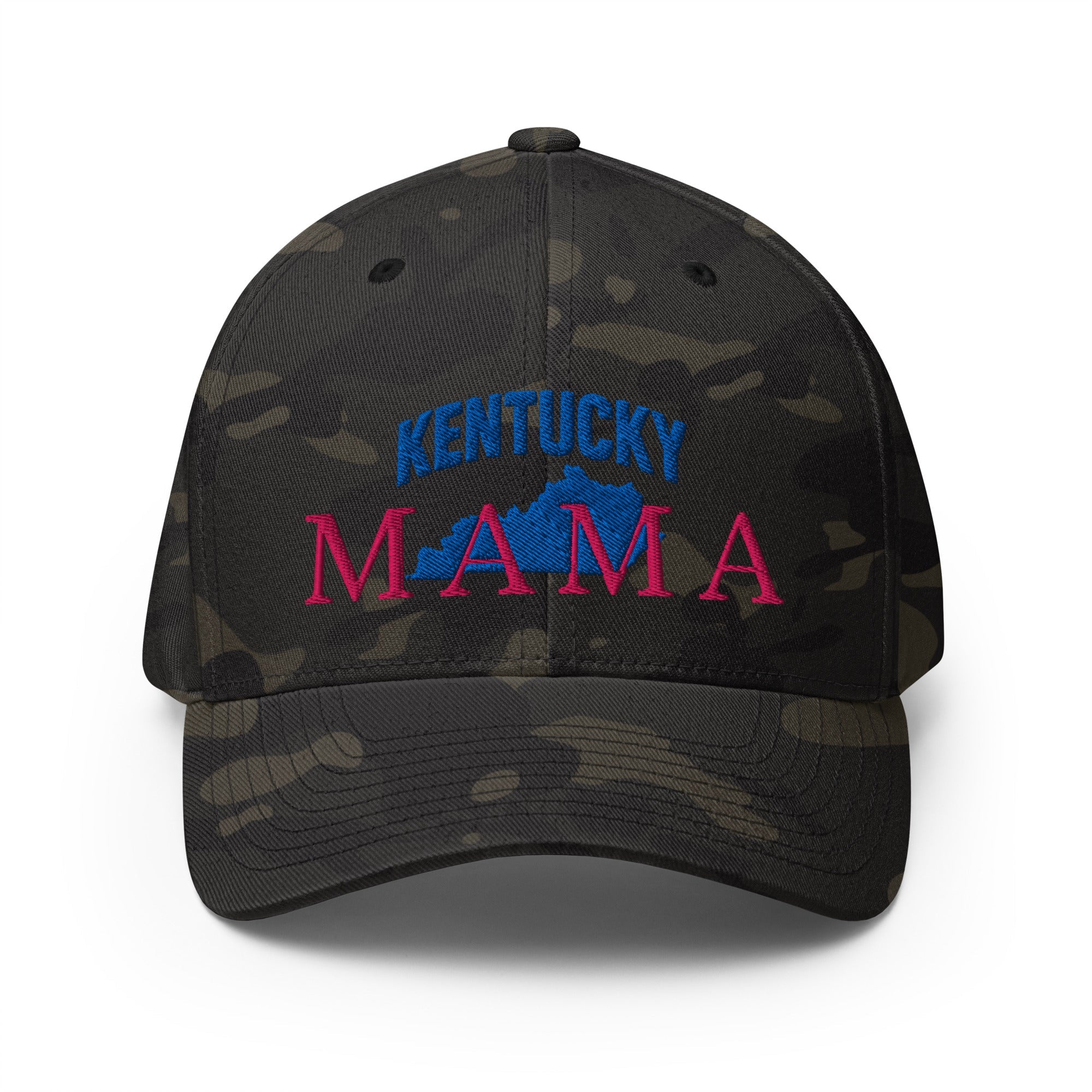 Kentucky MAMA Structured Twill Cap | Stretch Fit Comfort - Bluegrass Elite Apparel LLC