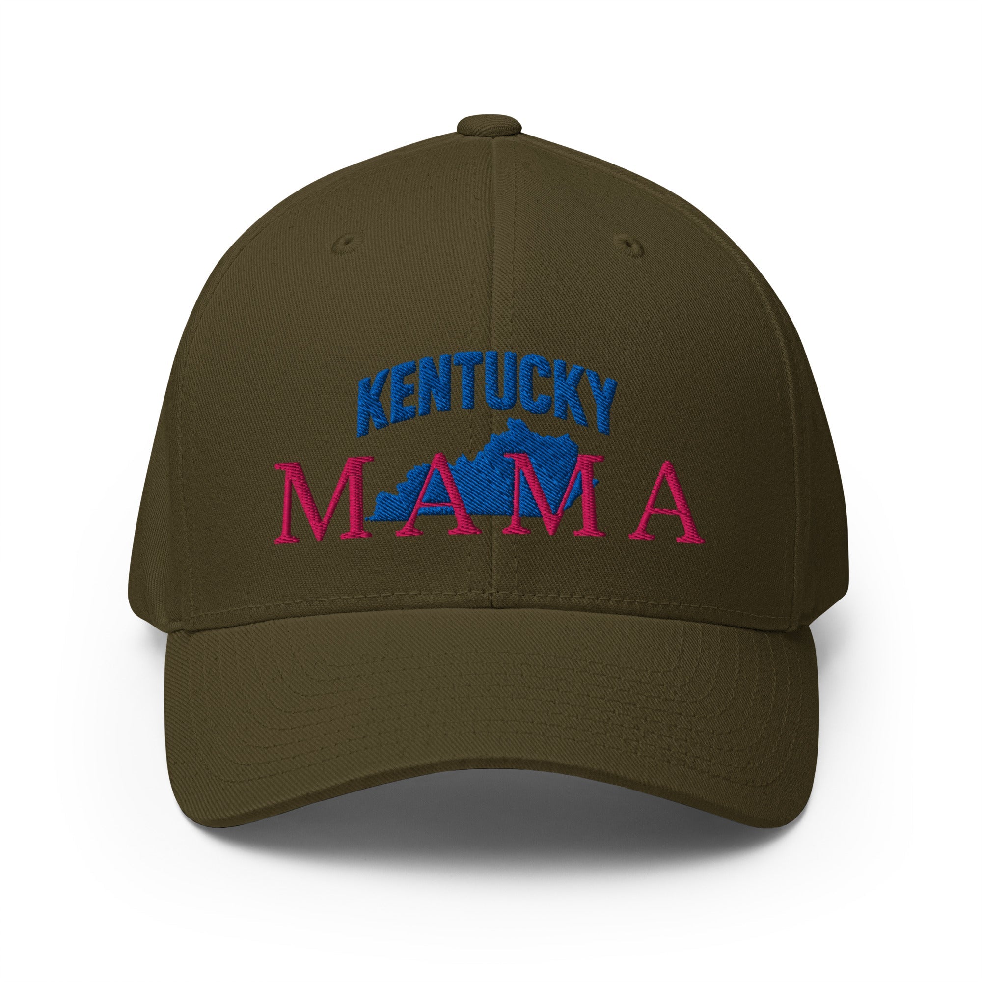 Kentucky MAMA Structured Twill Cap | Stretch Fit Comfort - Bluegrass Elite Apparel LLC