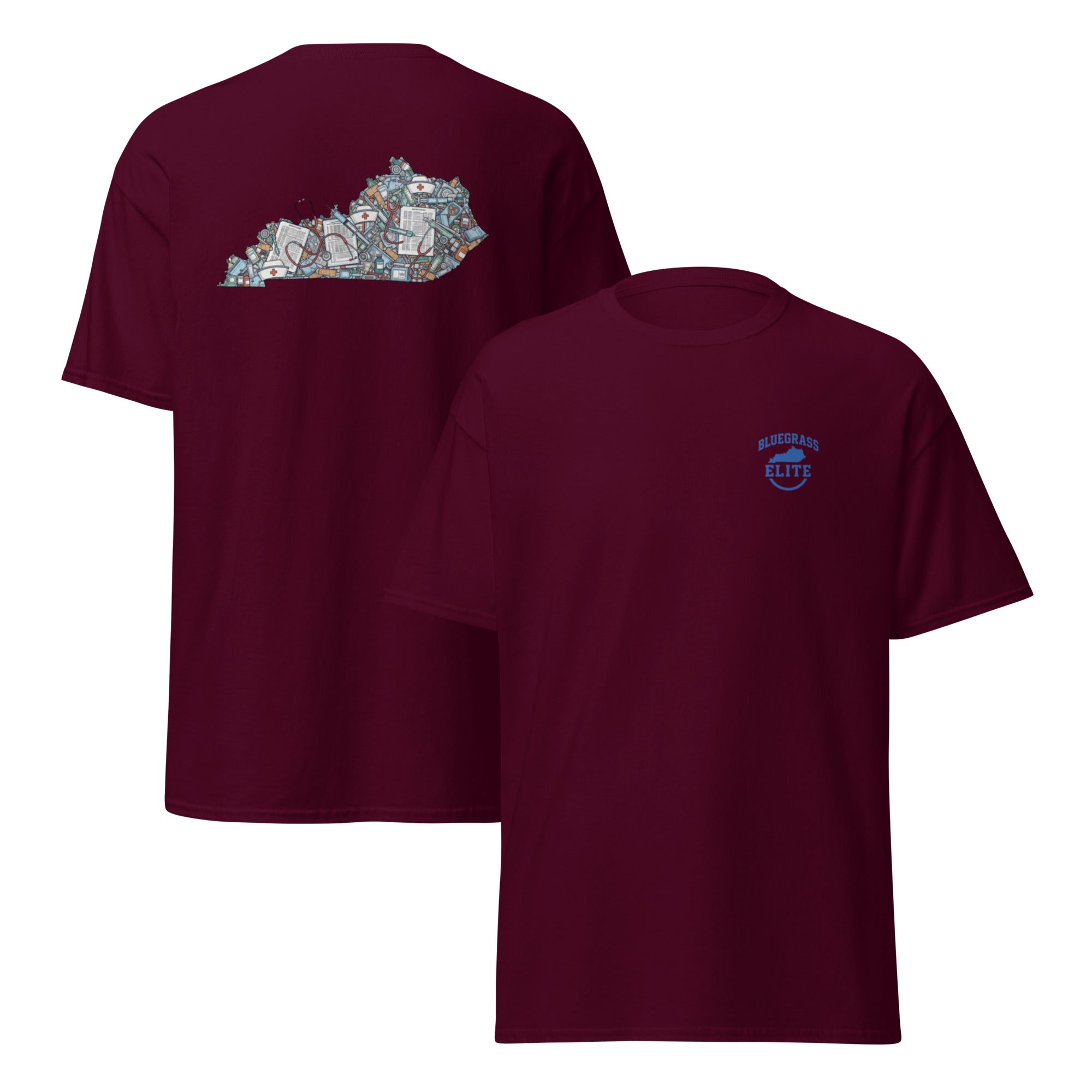 Kentucky Nurses Classic Tee – Compassion Worn with Pride - Bluegrass Elite Apparel LLC