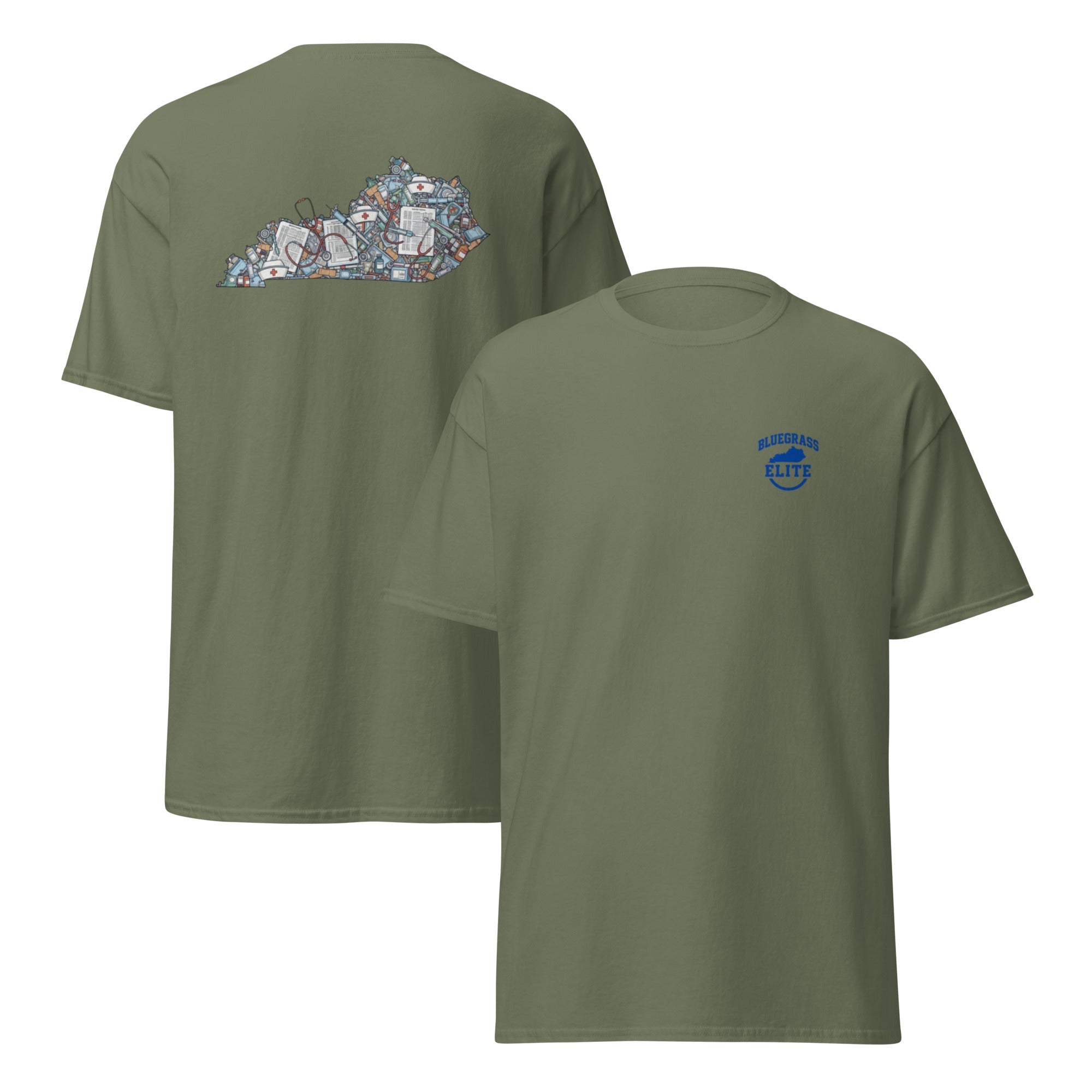 Kentucky Nurses Classic Tee – Compassion Worn with Pride - Bluegrass Elite Apparel LLC